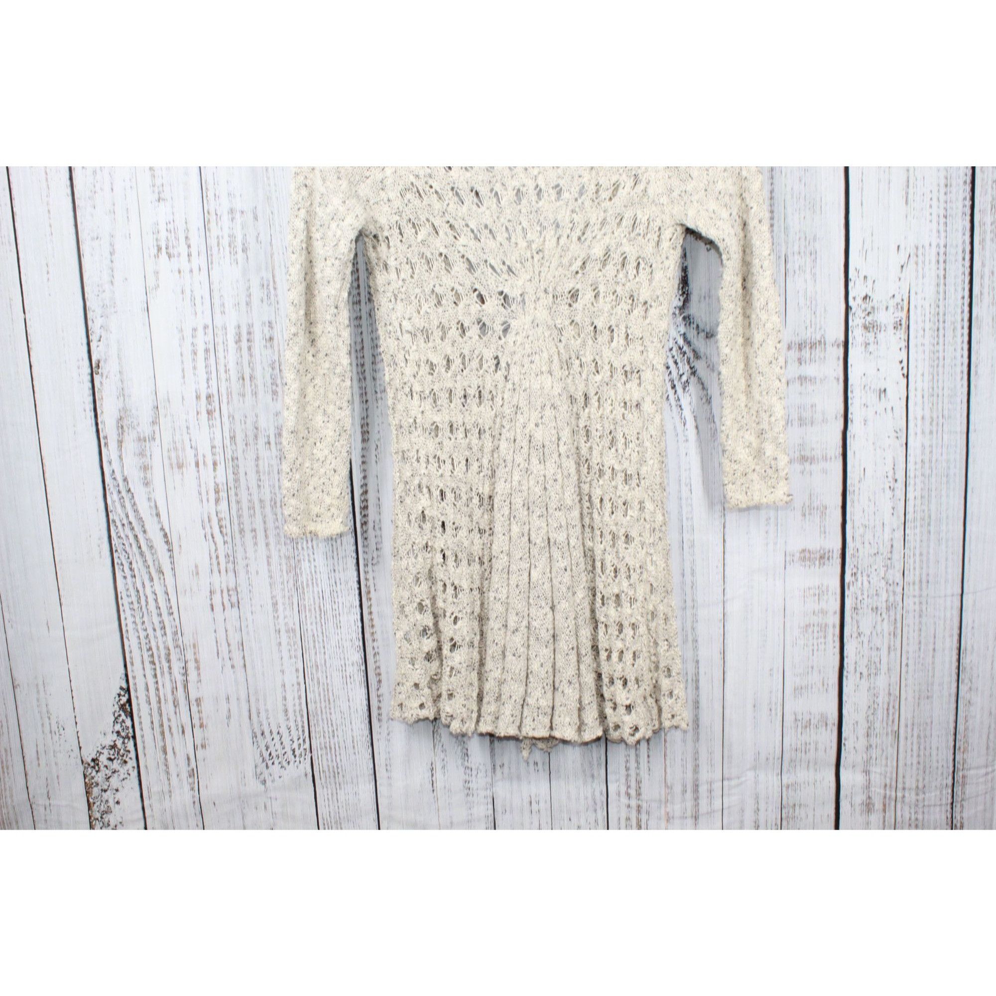 Other Soft Surroundings Teresa Crochet Cardigan Cream Size Medium Size M / US 6-8 / IT 42-44 - 8 Thumbnail