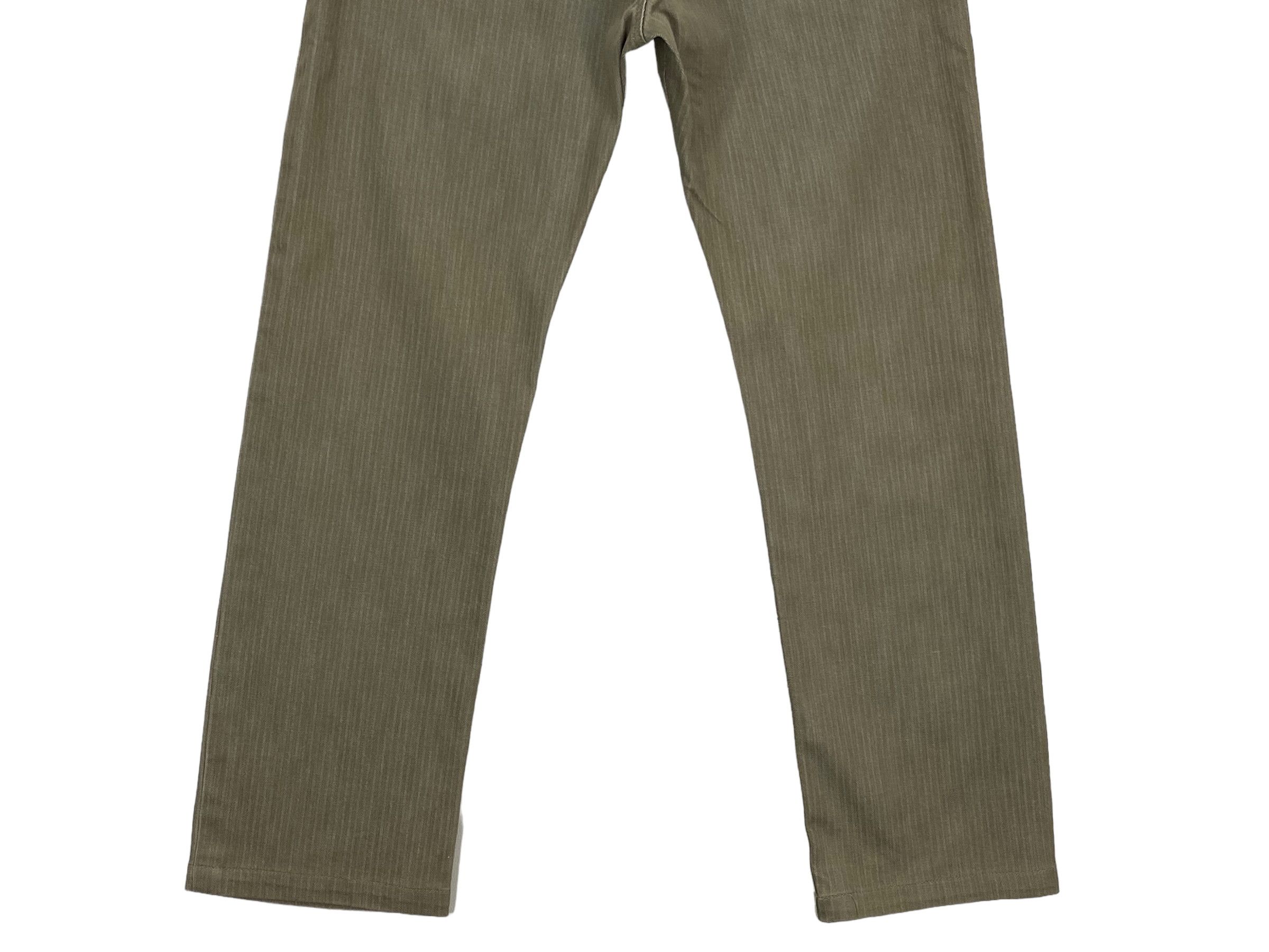 Japanese Brand Intermezzo Jeans Stripes Hickory Jeans Size US 31 - 5 Thumbnail