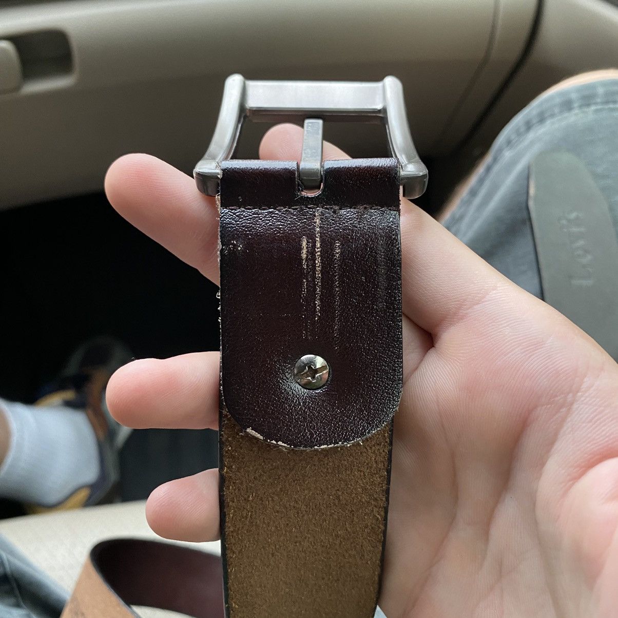 Levi's Levis Leather Brown Belt Size ONE SIZE - 9 Thumbnail