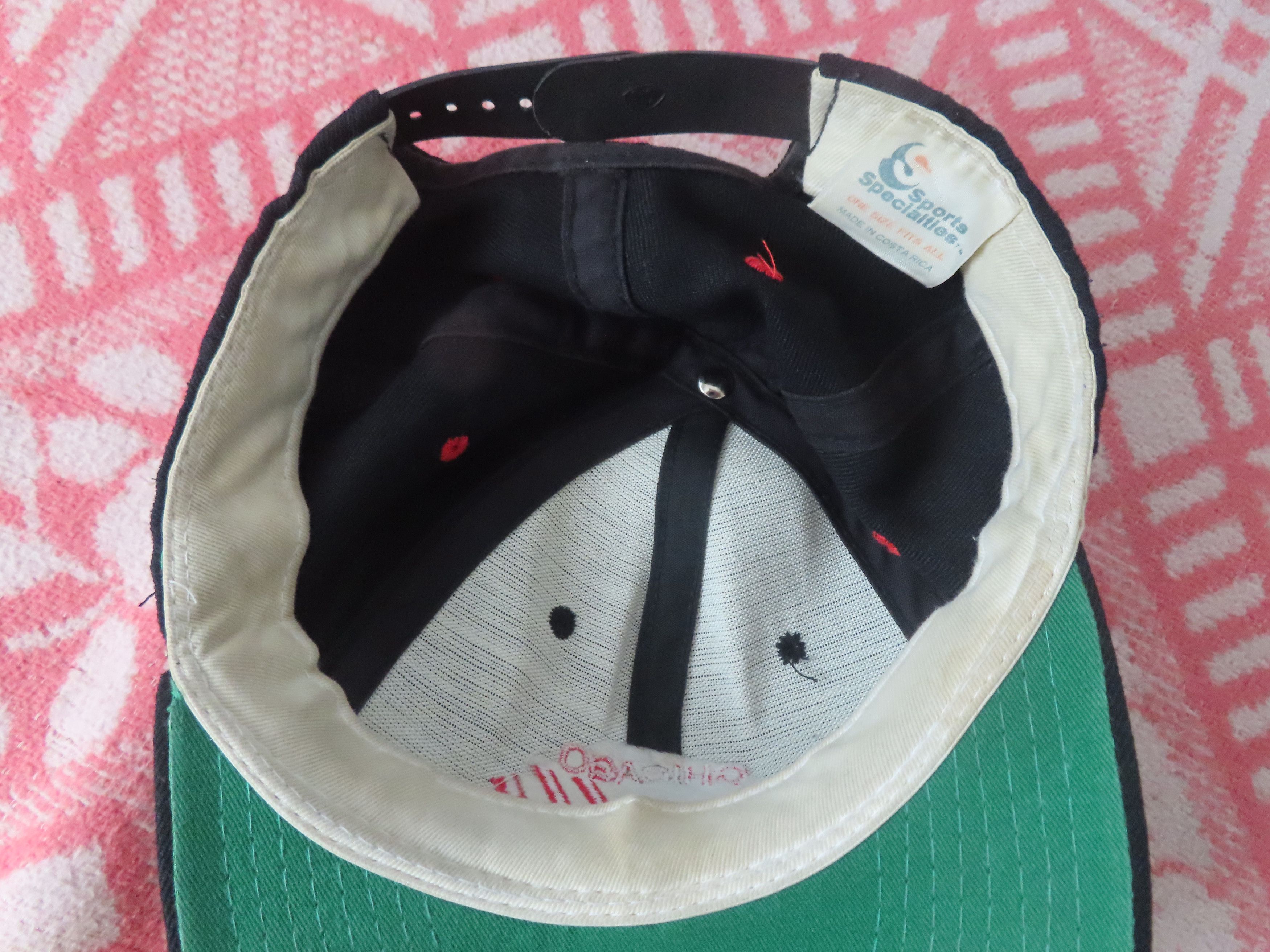NBA × Sports Specialties Vintage 1990’s Sports Specialties Chicago Bulls Snapback Size ONE SIZE - 9 Thumbnail