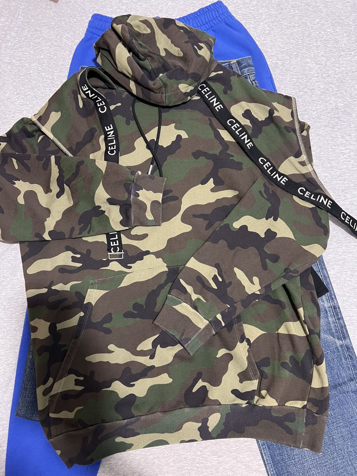 Celine Celine SS23 camouflage Hoody Size US S / EU 44-46 / 1 - 4 Thumbnail