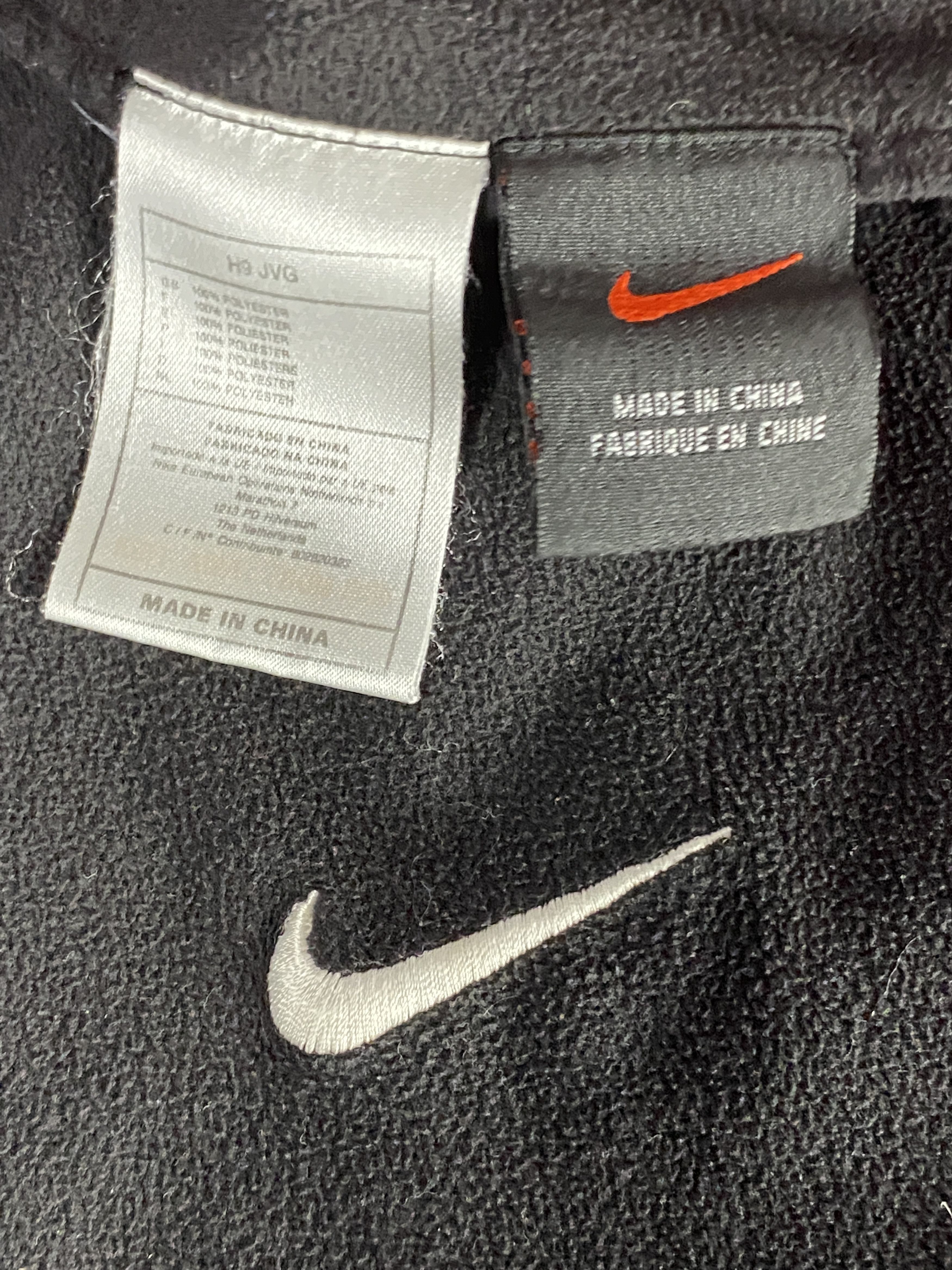 Nike × Vintage 90s Nike Vintage Fleece Scarf Swoosh Logo - 144x21cm Size ONE SIZE - 3 Thumbnail