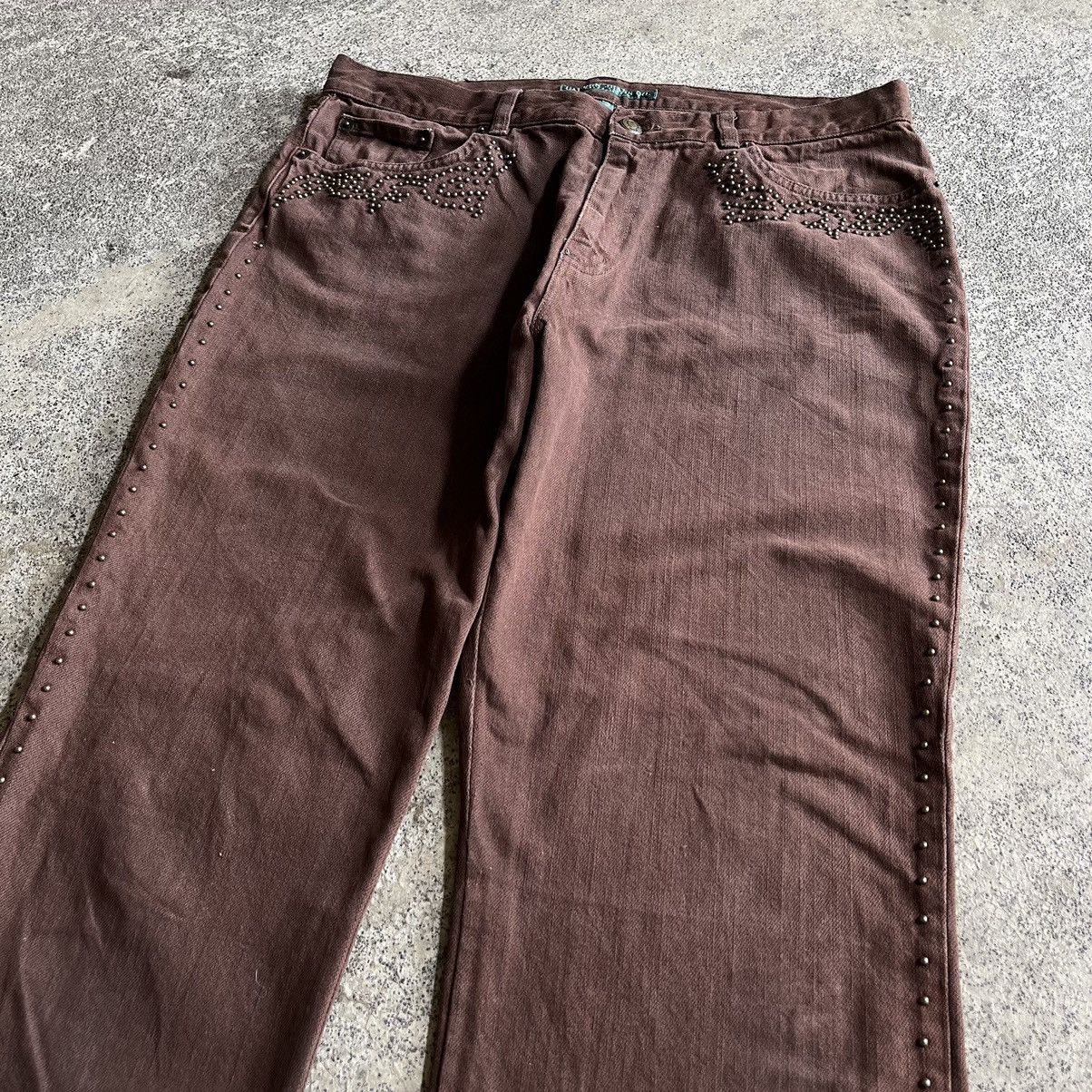 Ralph Lauren × Vintage Vintage Ralph Lauren Flared Jeans Ifsix Size US 32 / EU 48 - 4 Thumbnail