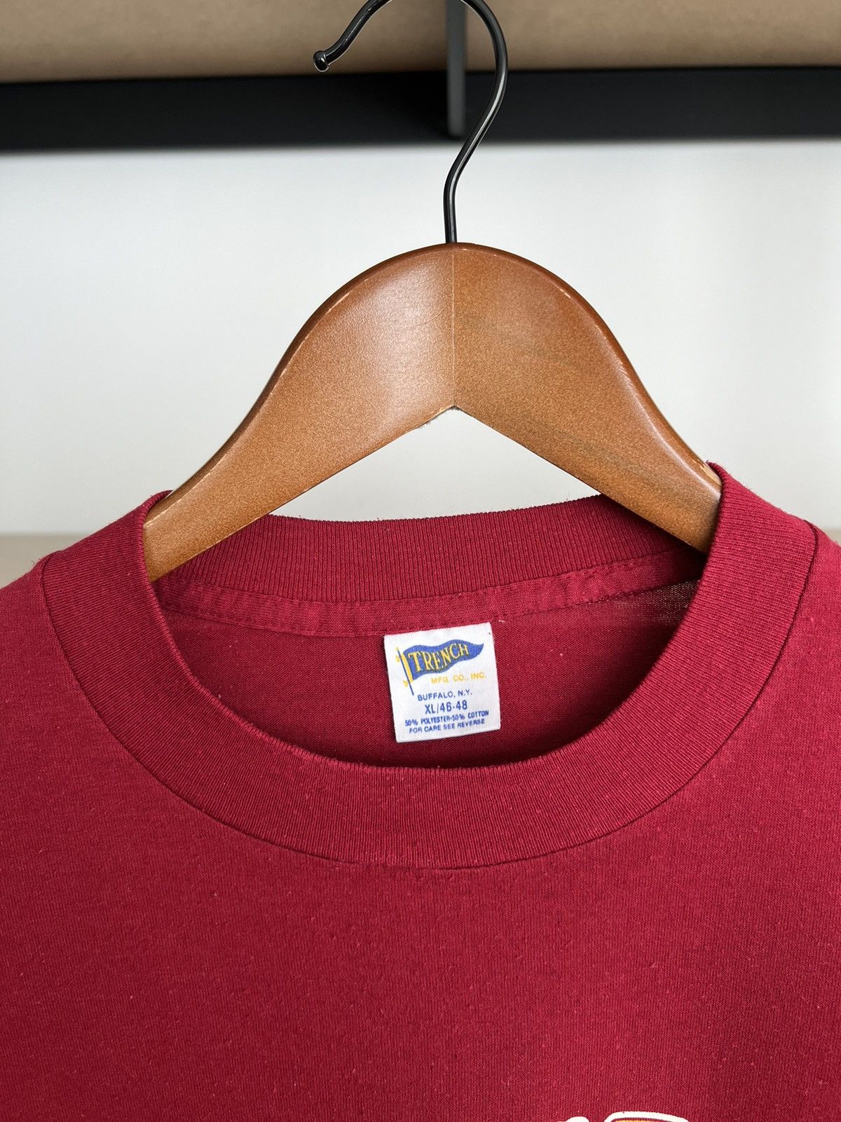NFL Vintage 90s Washington Redskins NFL Football Trench T-shirt Size US L / EU 52-54 / 3 - 9 Thumbnail