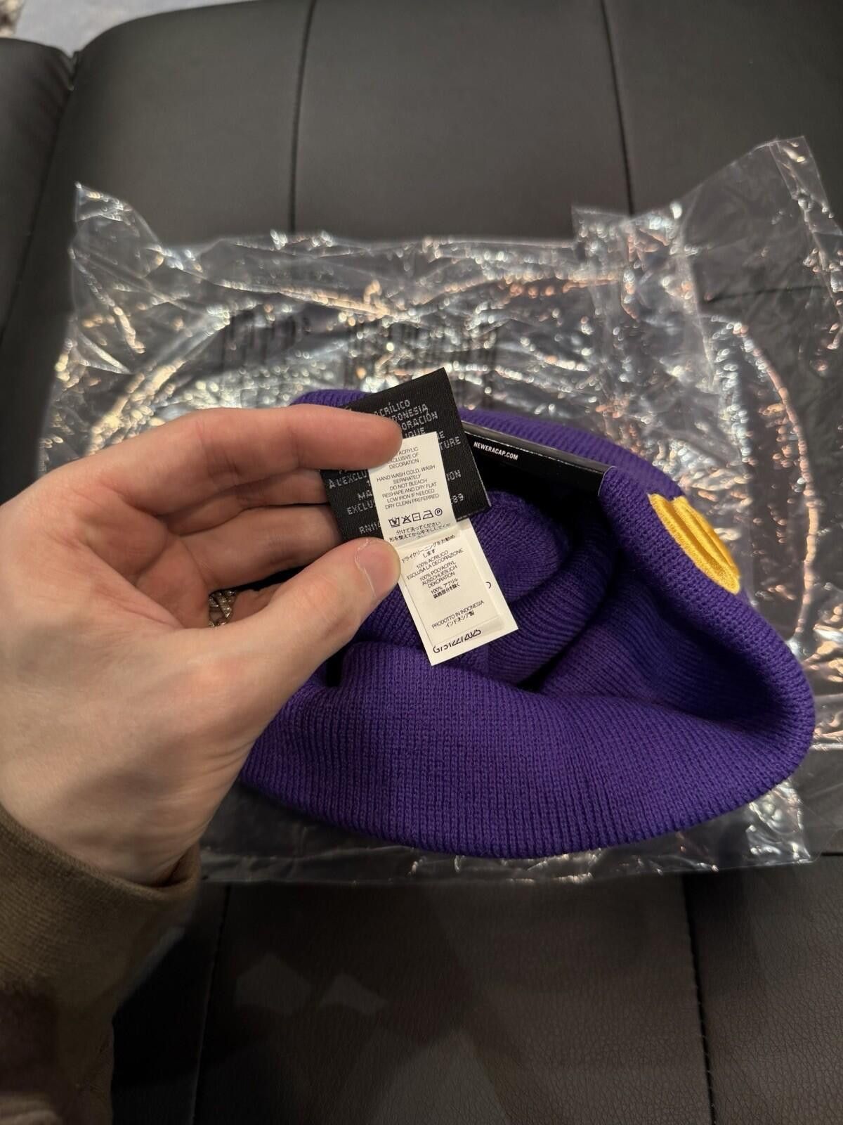 Supreme Supreme New Era Devil S Logo Beanie - Purple- Brand New Size ONE SIZE - 4 Thumbnail