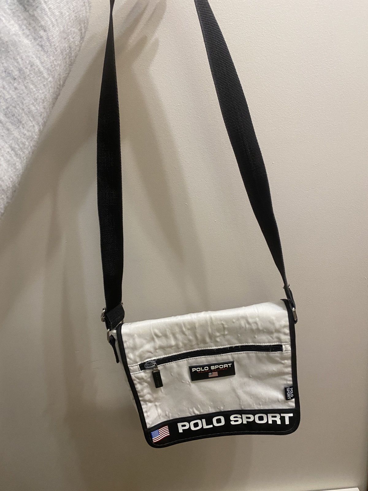 Sling Bag Polo Sport Vintage Bag Vintage Polo Sport Messenger Bag - Main Image