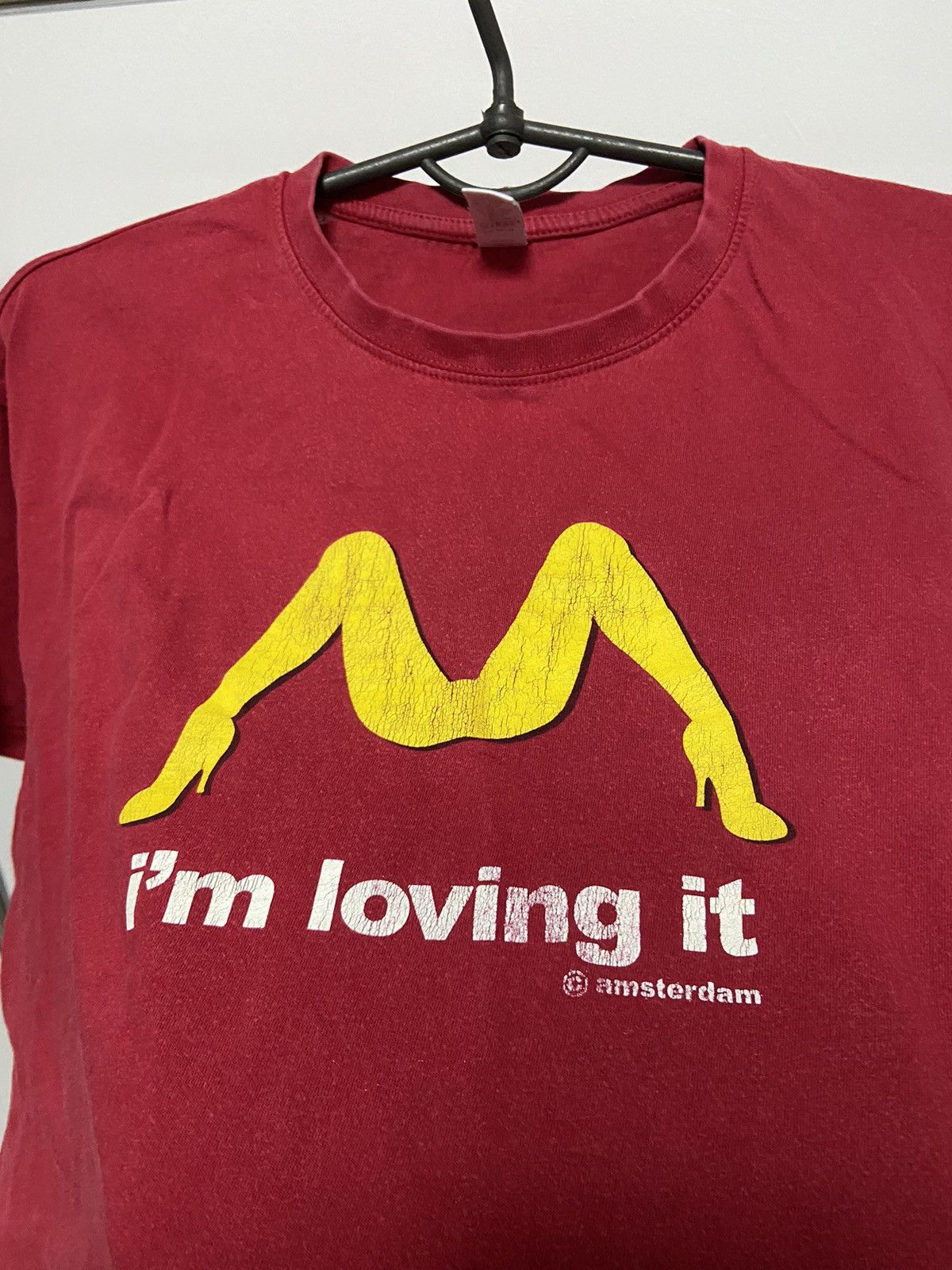 Sex Skateboards × Vintage I'm Loving It McDonald's Vintage T shirt Big Logo Amsterdam Size US L / EU 52-54 / 3 - 4 Thumbnail