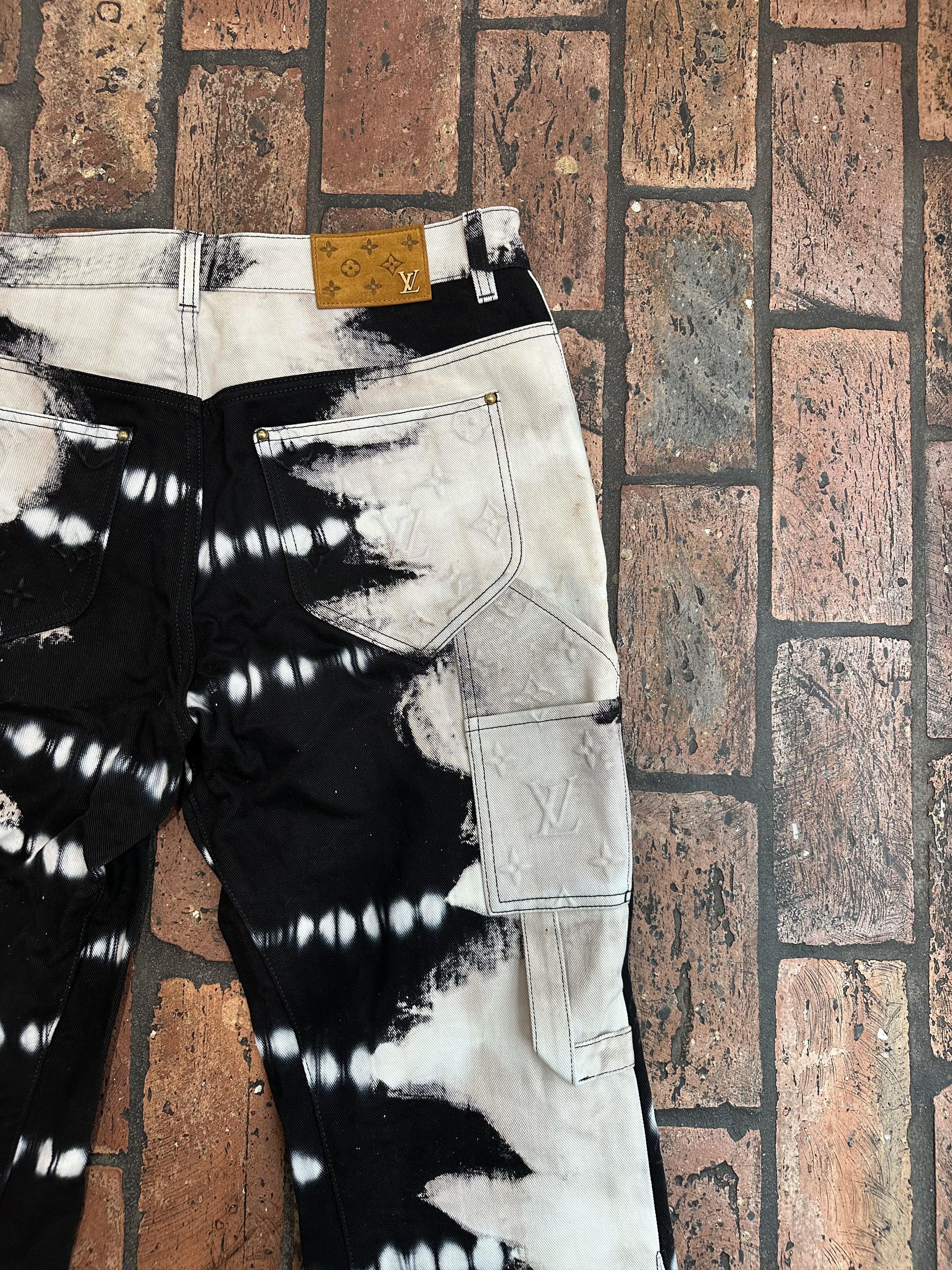 Louis Vuitton Louis Vuitton Tie Dye Carpenter Pants Size US 34 / EU 50 - 4 Thumbnail