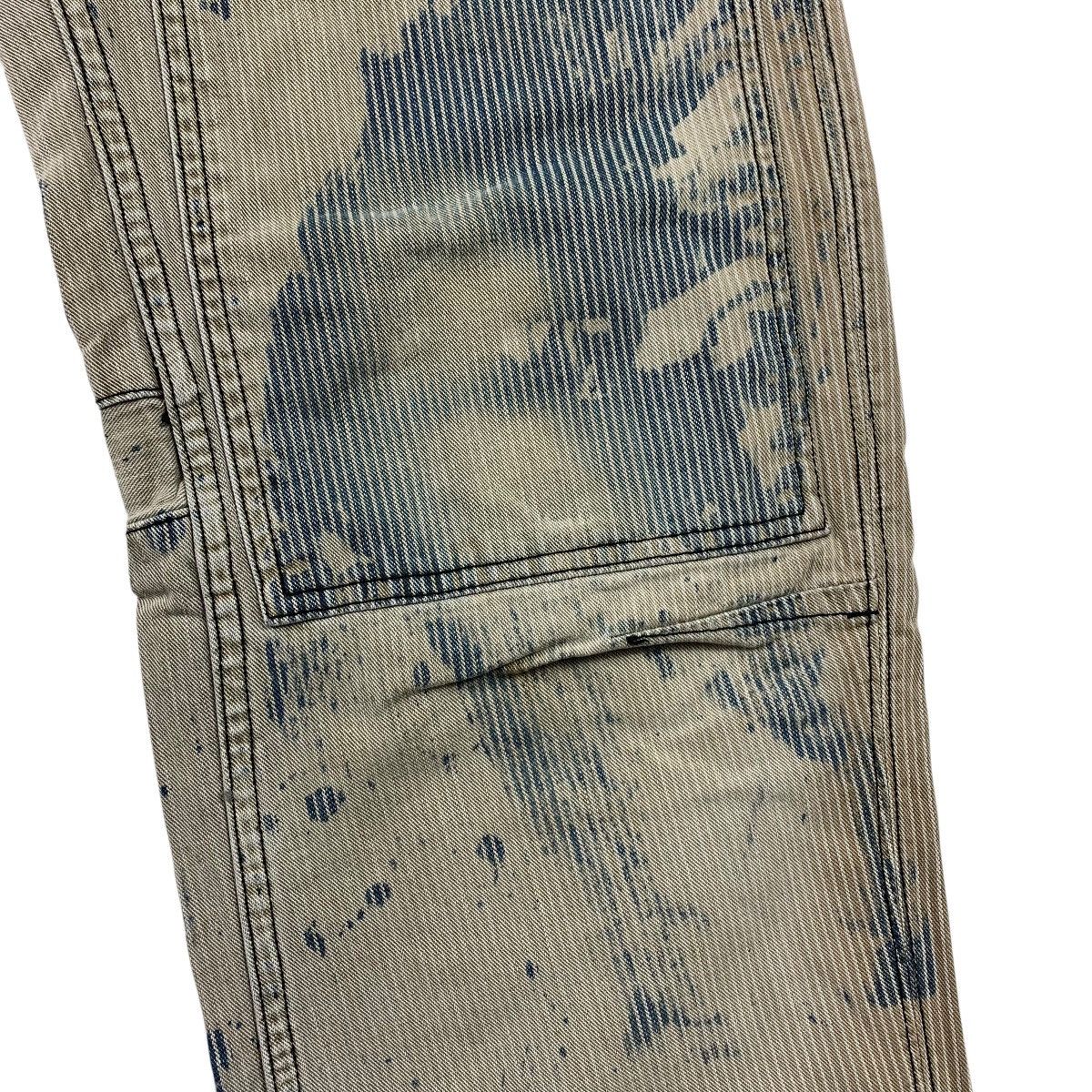 Japanese Brand REPACK japanesebrand double knee bleach jeans Size US 32 / EU 48 - 13 Thumbnail