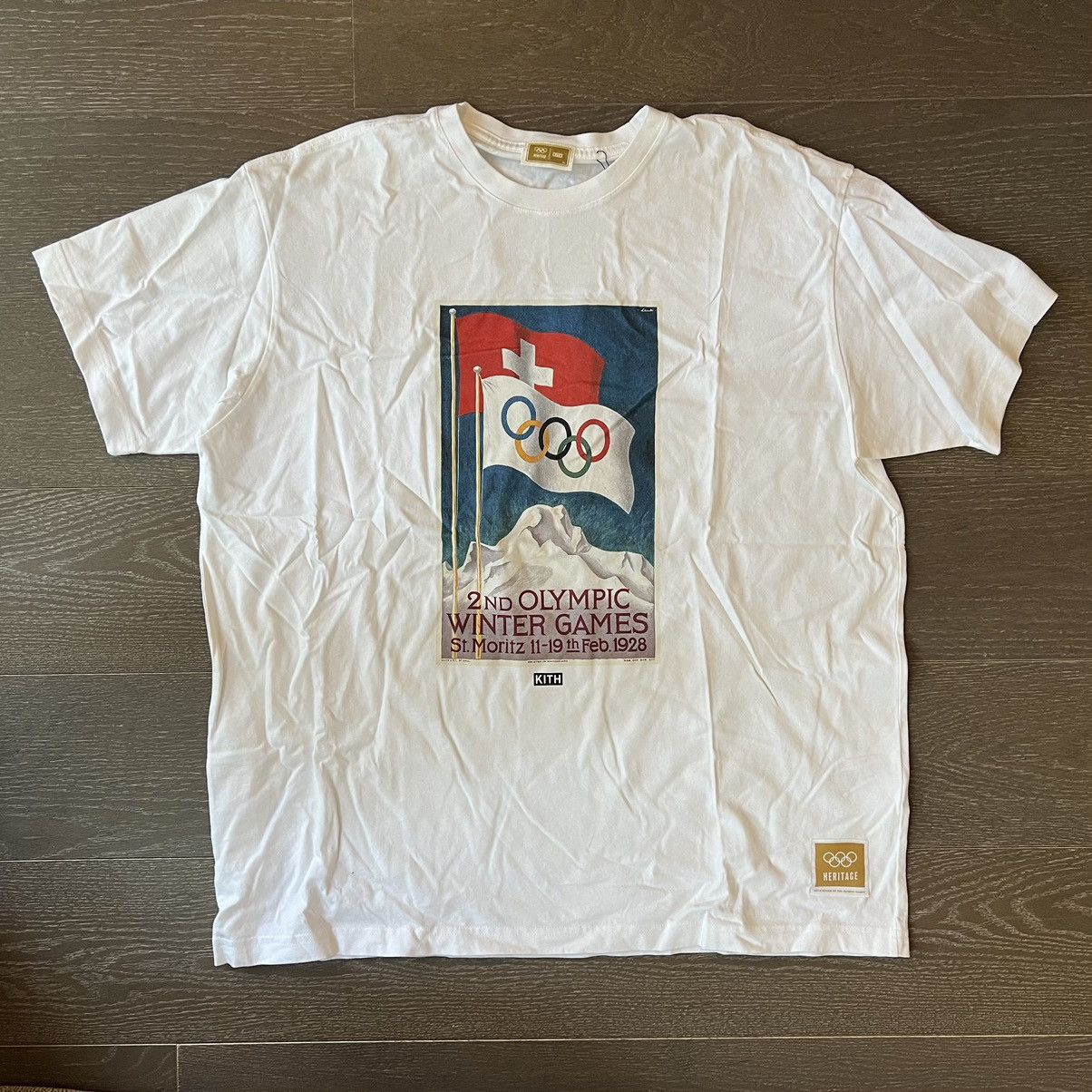 Kith × USA Olympics St. Moritz Olympics T-shirt | Grailed
