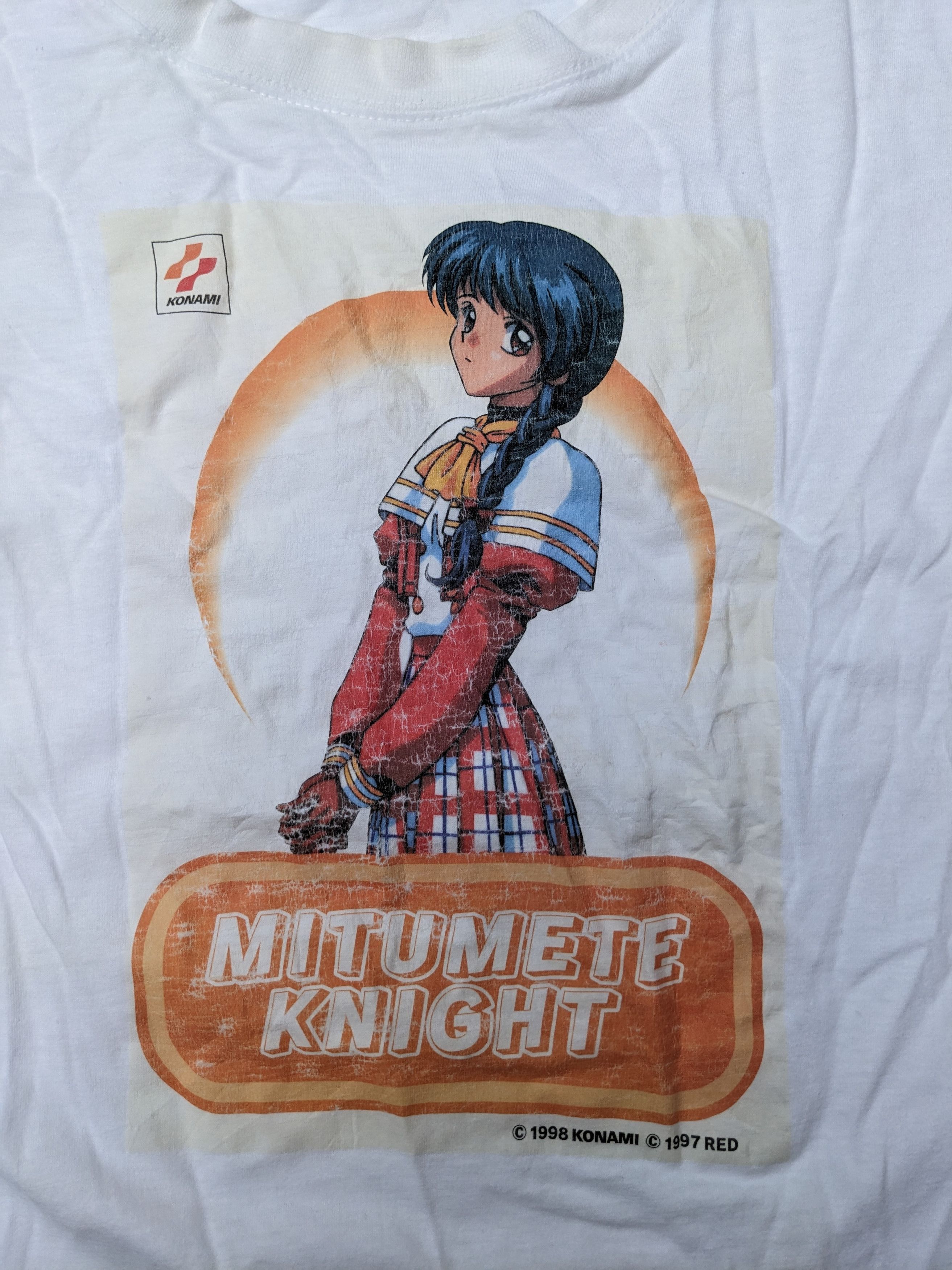 Anime × Vintage Vintage 1998 Konami Mitumete Knight Size US M / EU 48-50 / 2 - 2 Thumbnail