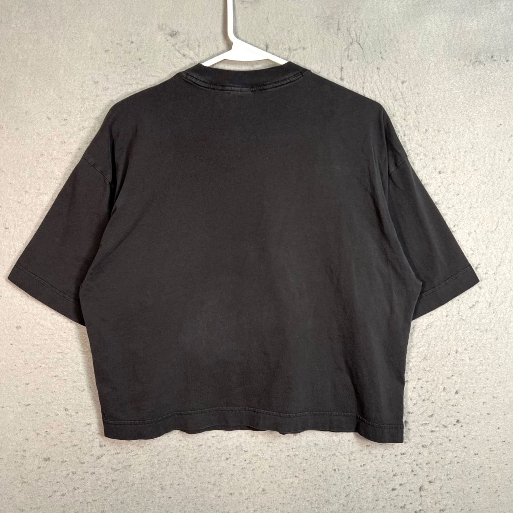 & Other Stories & Other Stories Womens XS Black Oversized T-Shirt Bubble Print 100% Cotton Size XS / US 0-2 / IT 36-38 - 2 Thumbnail