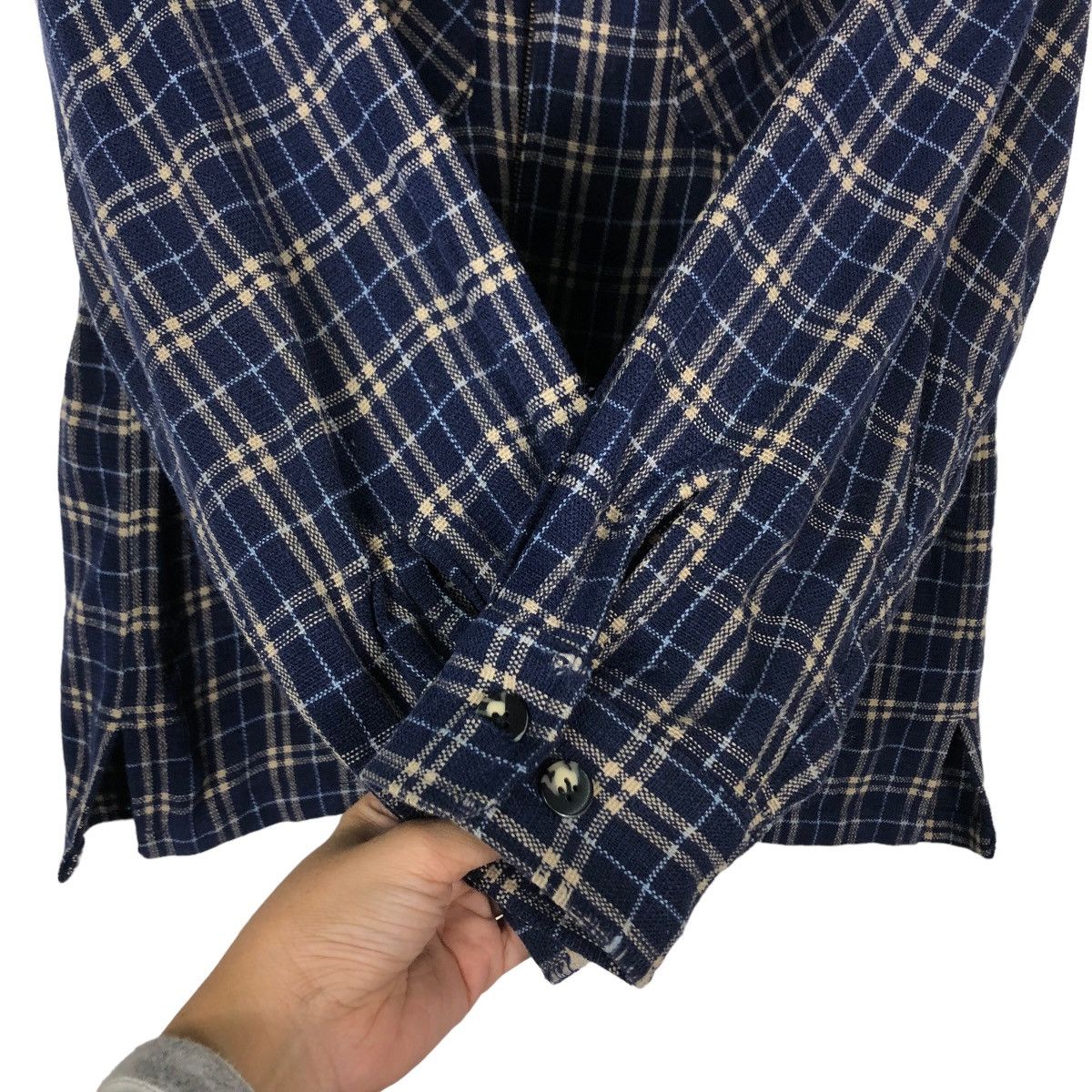 Japanese Brand 🔥90’s Vintage Flannel Jacket Checked Tartan Chapman Japan Size US M / EU 48-50 / 2 - 12 Thumbnail