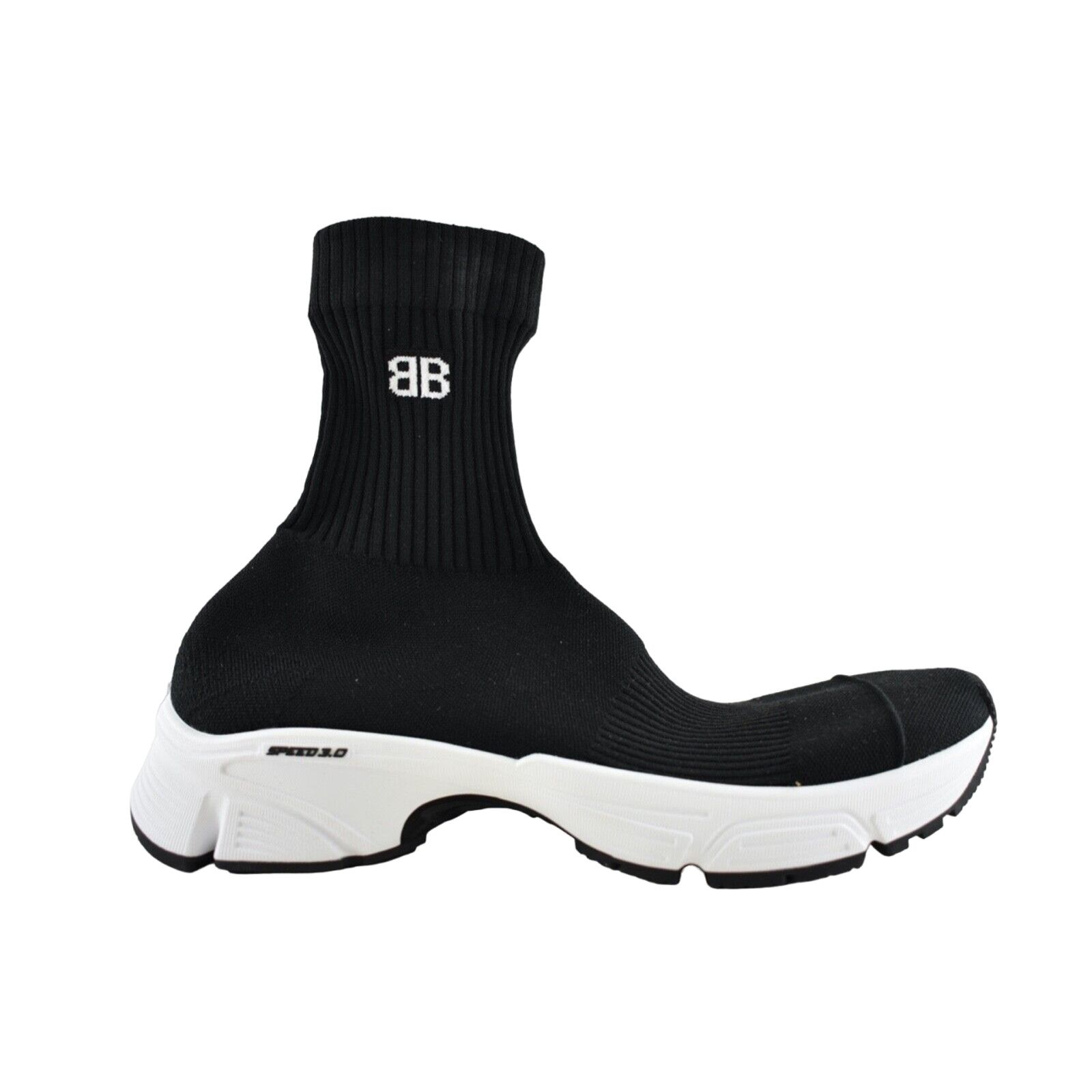 Balenciaga Balenciaga Speed 3.0 Sock White Black High Top Sneakers 41 Size US 11 / IT 41 - 1 Thumbnail