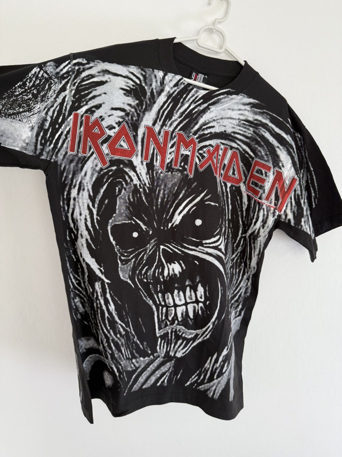 Vintage Iron Maiden vintage t shirt metal tee merch all over print Size US XL / EU 56 / 4 - 1 Thumbnail