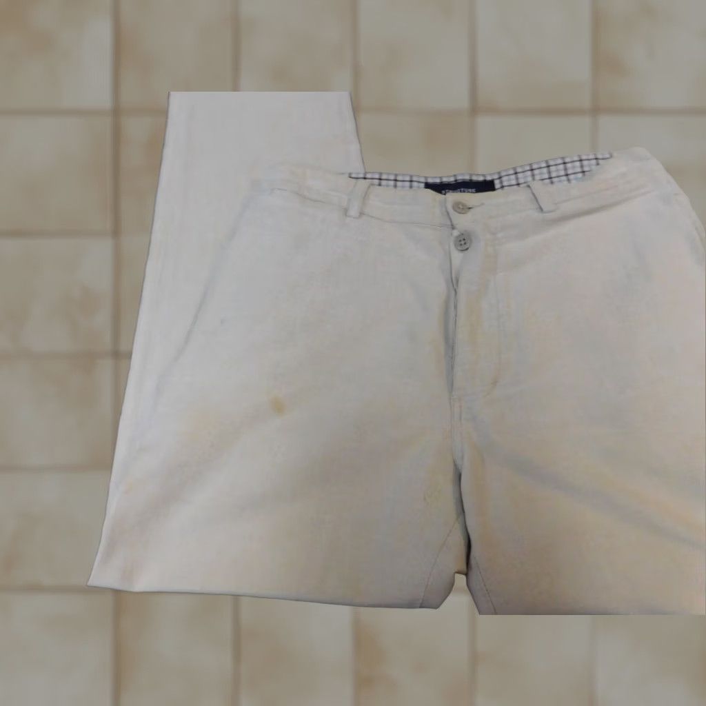 Vintage Structure Mens Pants 32x34 beige chino regular american Pants Regular Beige 32 34 Men Size US 32 / EU 48 - 1 Thumbnail