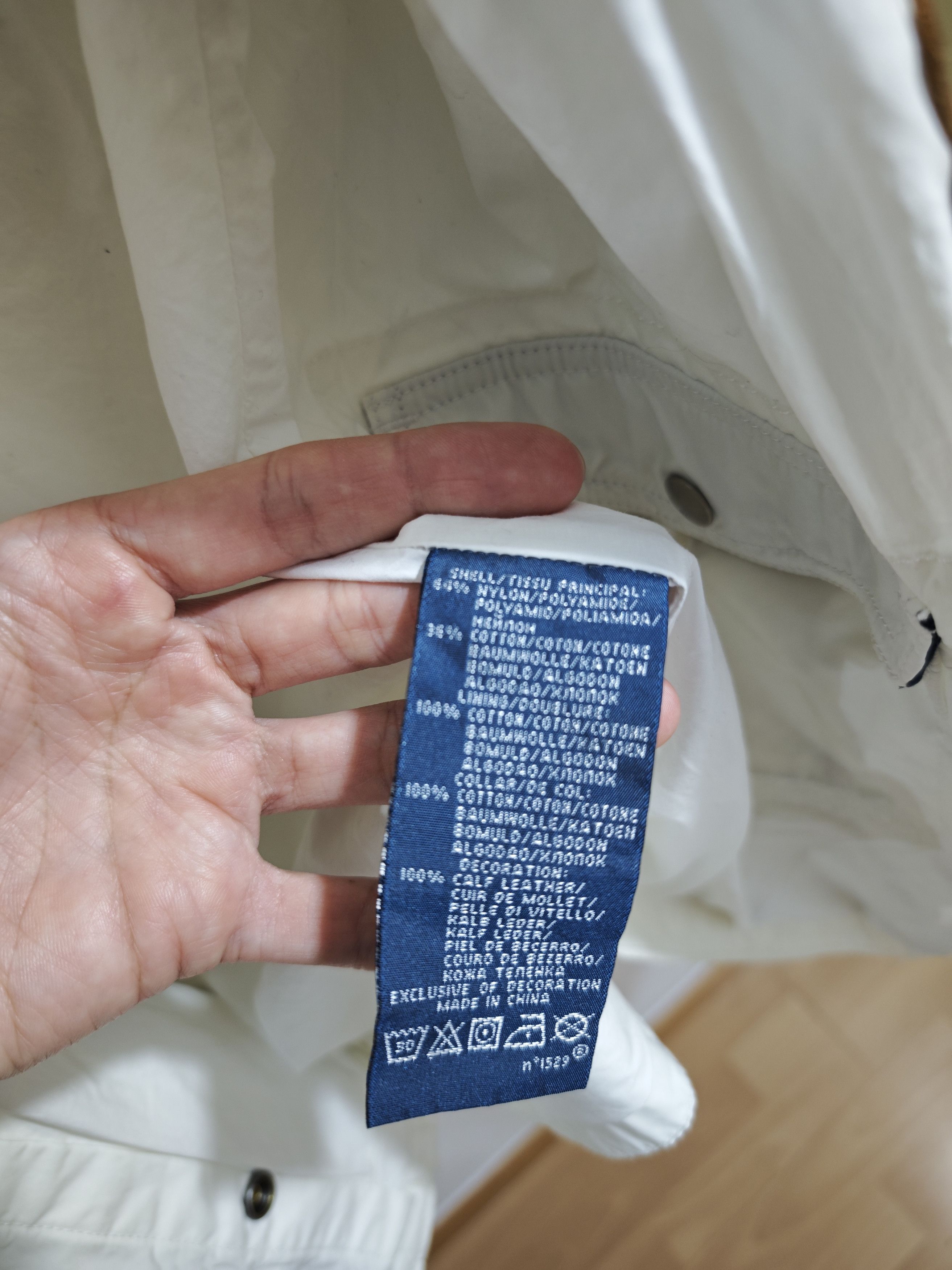 Polo Ralph Lauren Chore Jacket Lobster Clasp Men's M, White Nautical Toggle Size US M / EU 48-50 / 2 - 14 Thumbnail