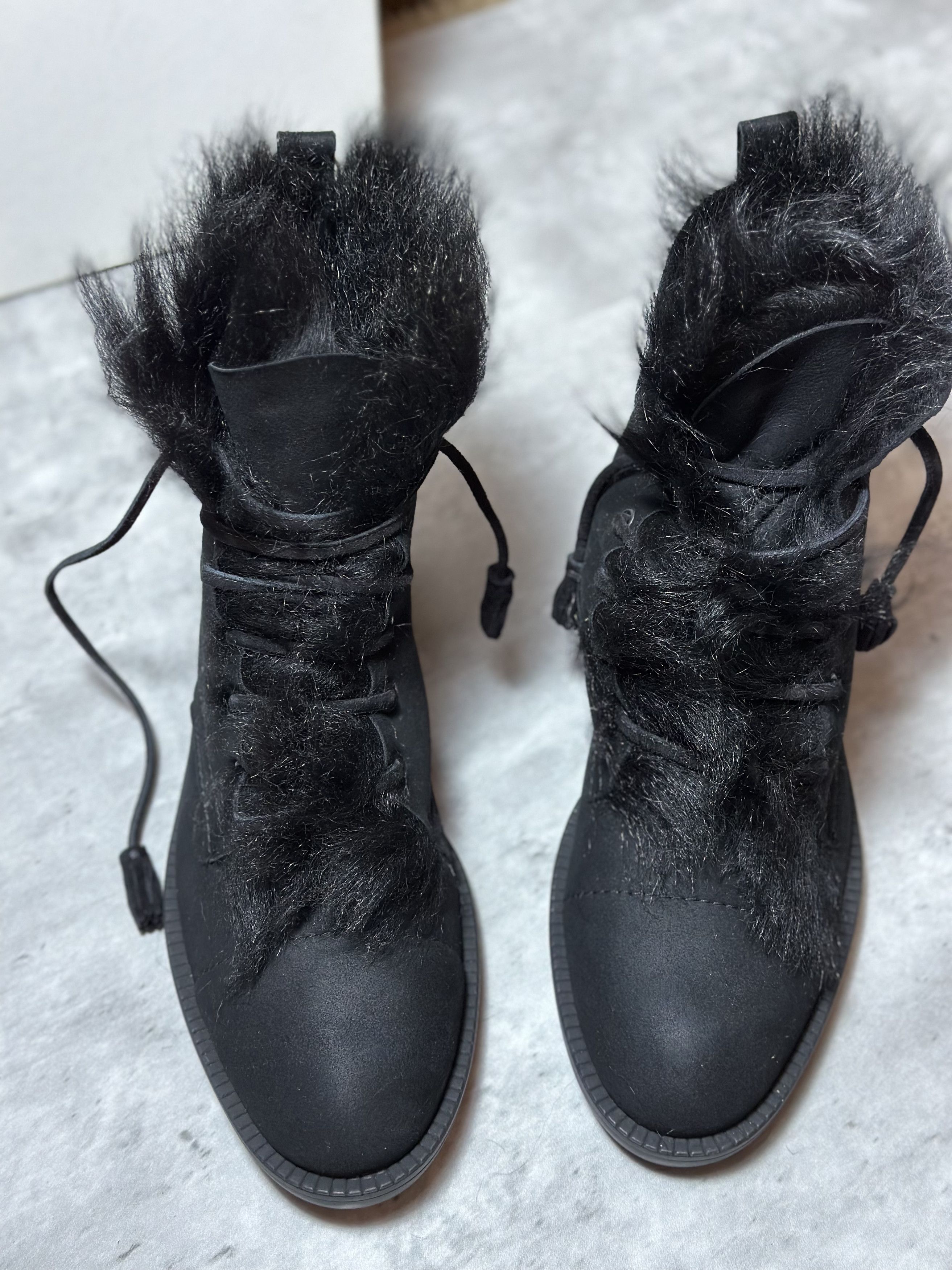 Pedro Garcia Pedro Garcia fur-lined lambskin lace-up boots Size US 11 / IT 41 - 3 Thumbnail