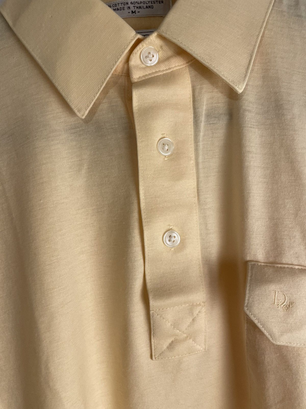 Vintage Christian Dior polo pocket logo Size US M / EU 48-50 / 2 - 5 Thumbnail