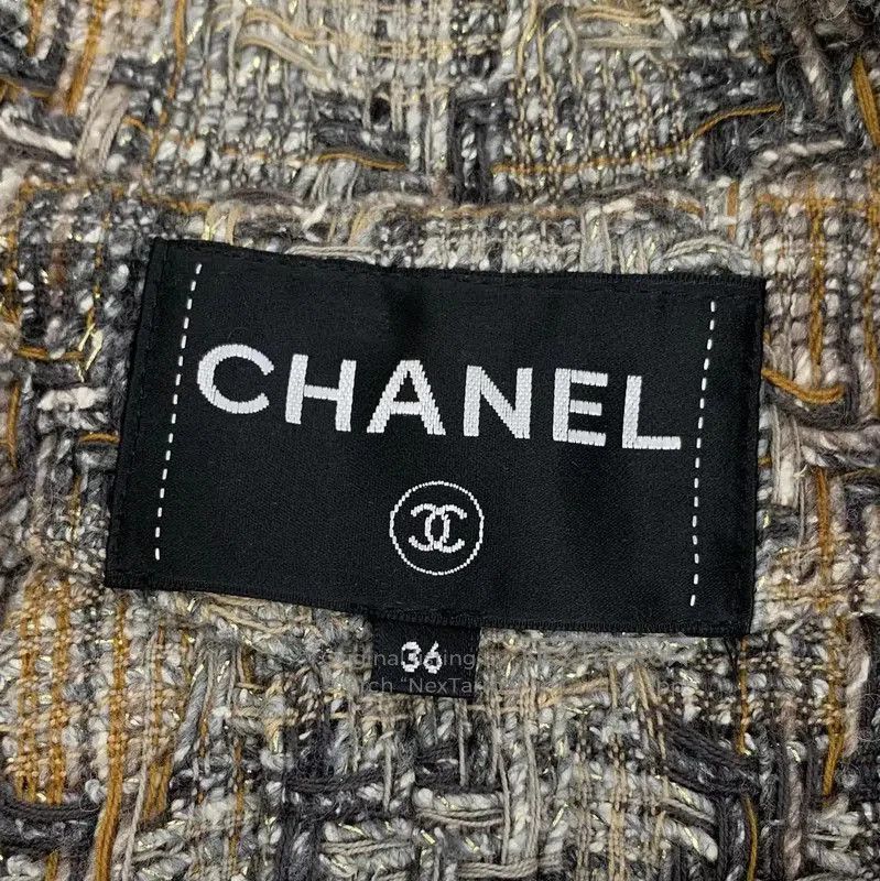 Chanel Chanel Brown Cotton Women's Coat . Size XS / US 0-2 / IT 36-38 - 6 Thumbnail