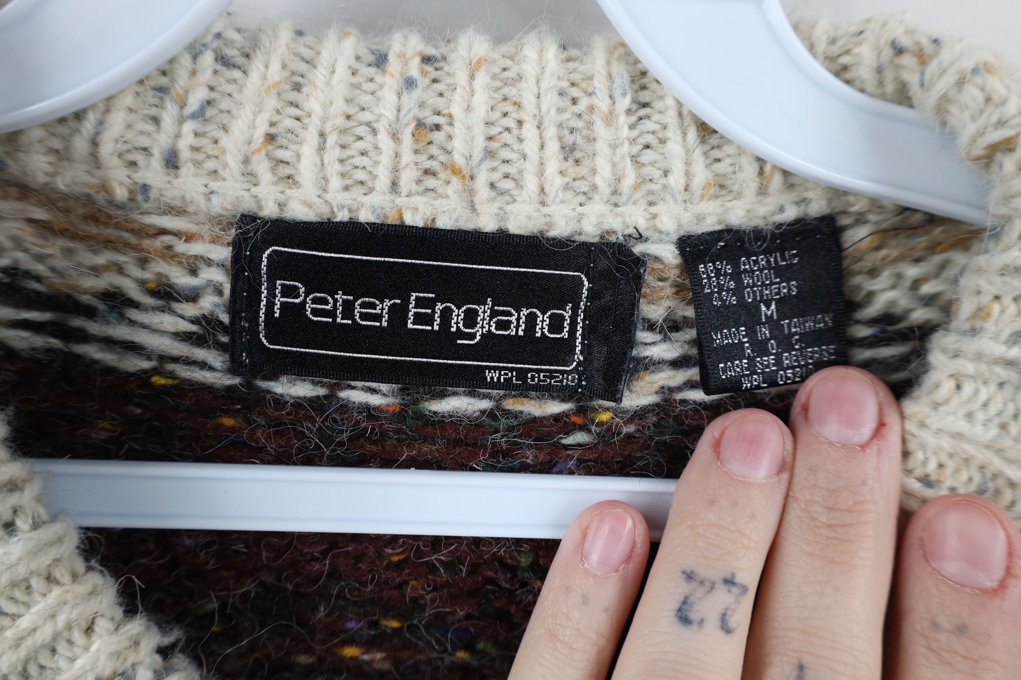Vintage Vintage 90s Streetwear Wool Blend Knit Fair Isle Sweater Size US M / EU 48-50 / 2 - 4 Thumbnail