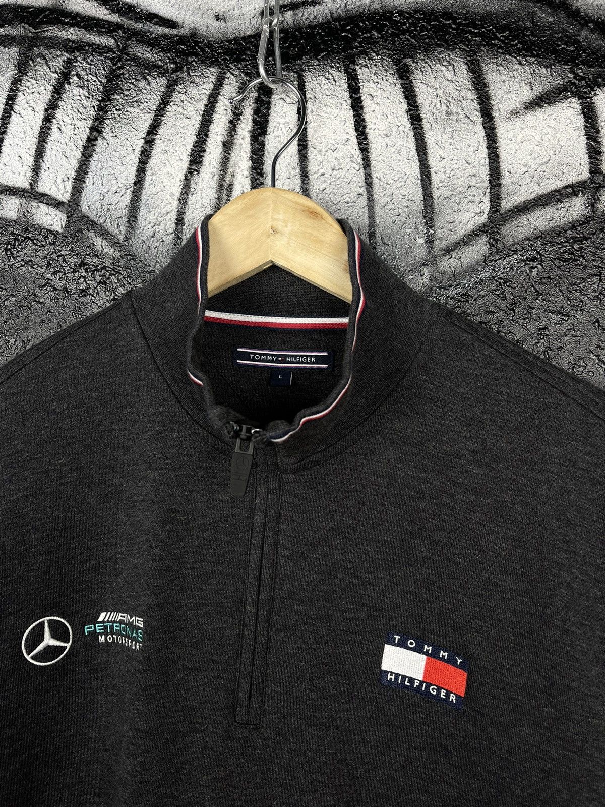 Mercedes-Benz × Tommy Hilfiger Tommy Hilfiger Petronas Racing Half Zip Sweat Men’s Size L Size US L / EU 52-54 / 3 - 5 Thumbnail