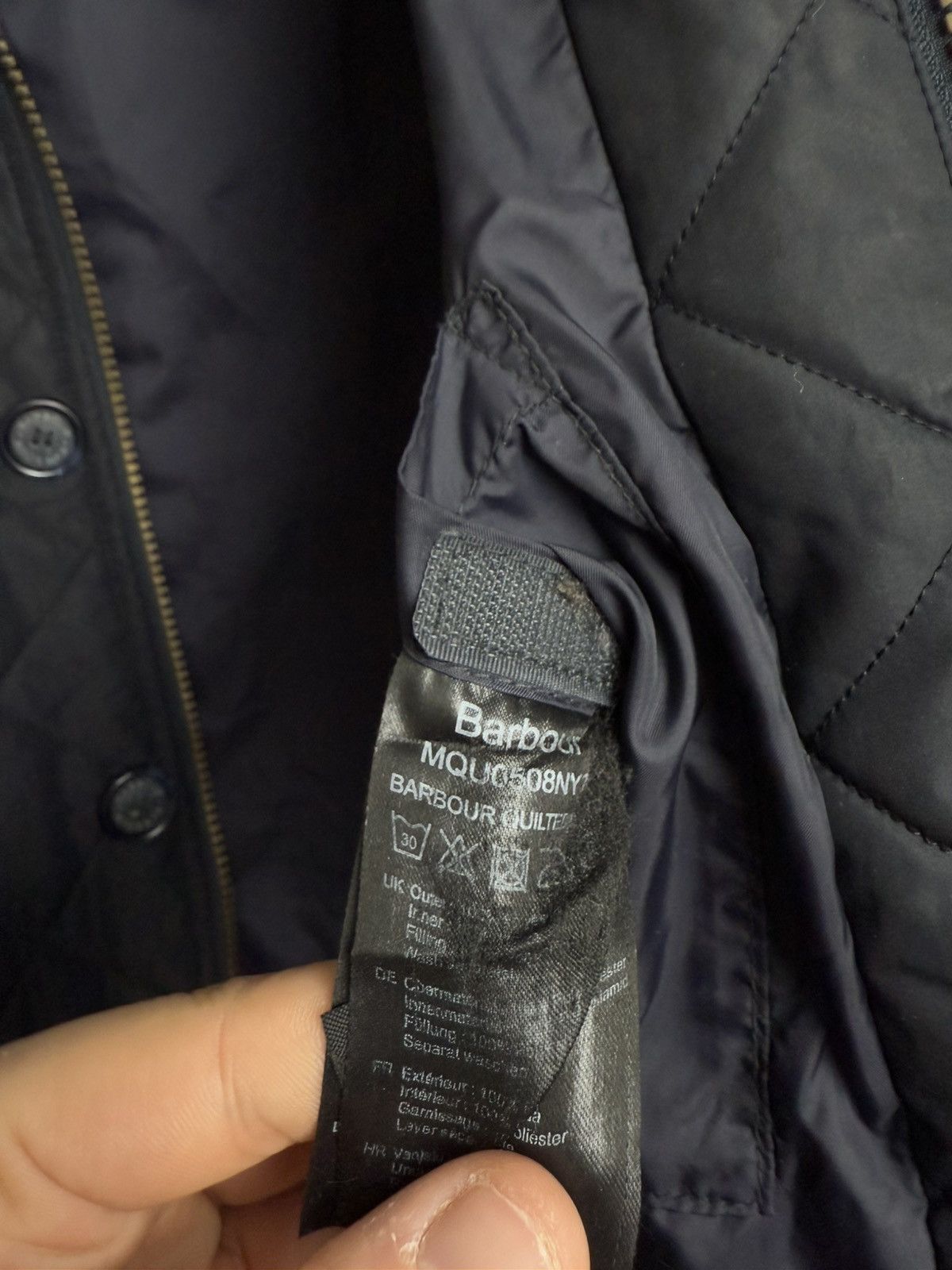 Barbour × Designer Barbour black quilted jacket S designer luxury old money y2k Size S / US 4 / IT 40 - 6 Thumbnail