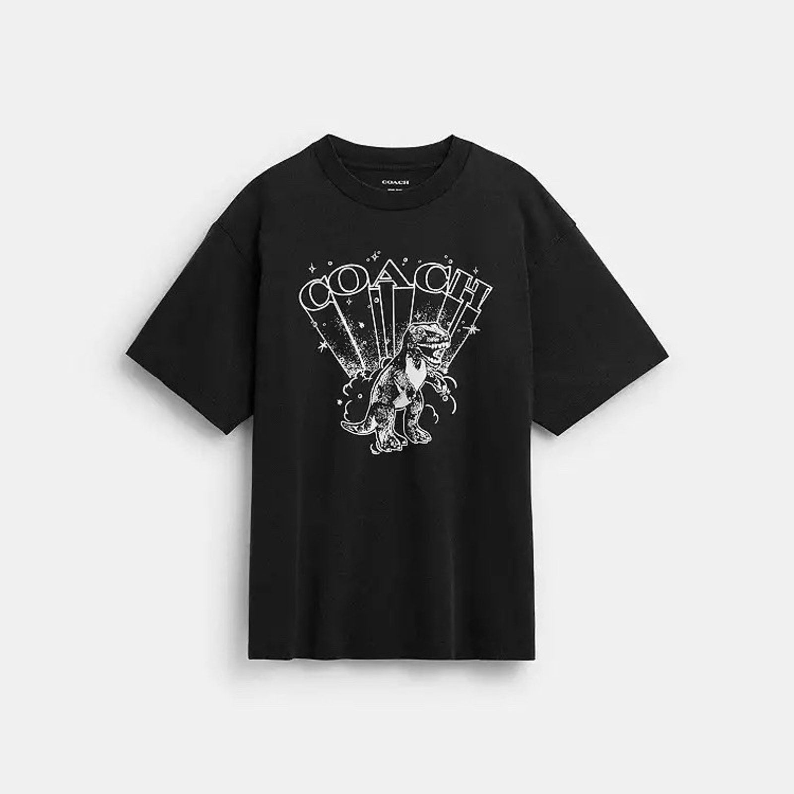 Coach NWT COACH Men T-Rex Relaxed T-Shirt Black CY573 large Size US L / EU 52-54 / 3 - 6 Thumbnail