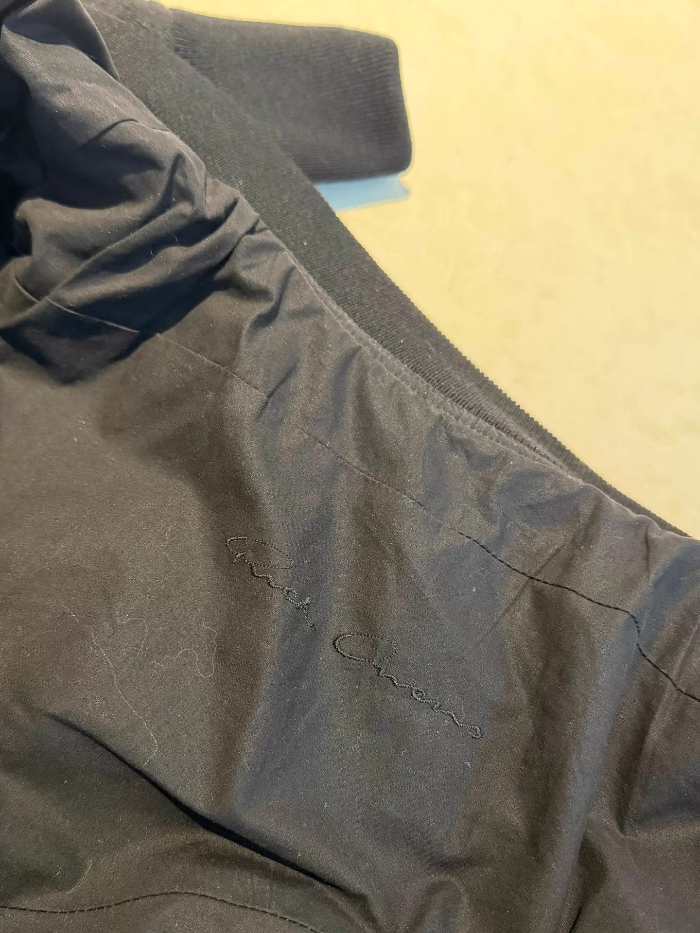 Rick Owens Rick Owens Ma-1 Double-Wool Jacket Black Silk-Nylon 38 9N Size XS / US 0-2 / IT 36-38 - 8 Thumbnail