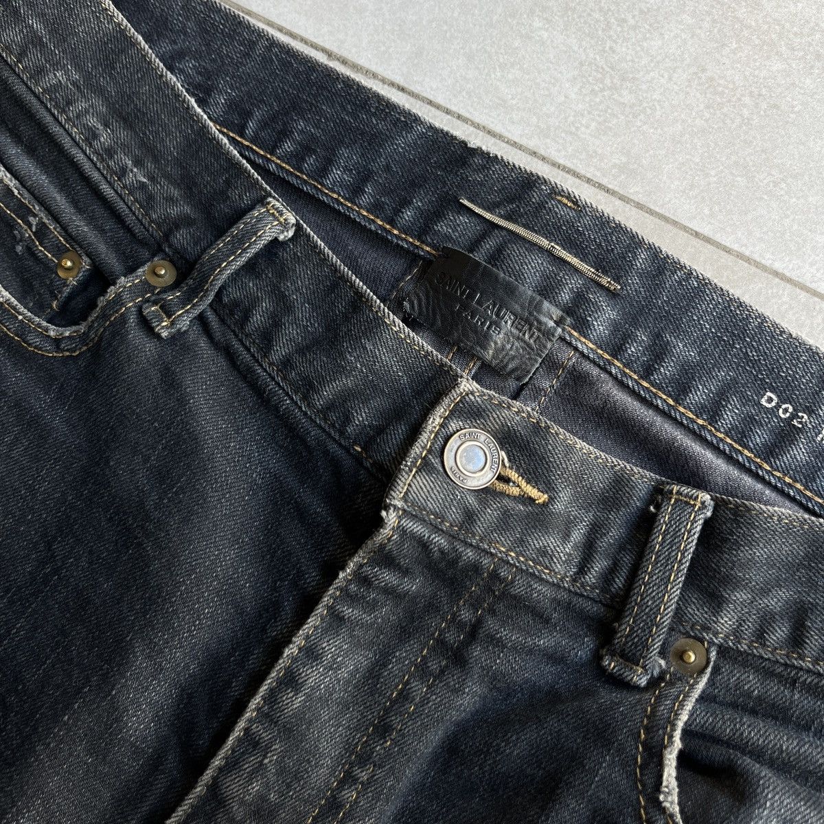 Hedi Slimane × Saint Laurent Paris Saint Laurent Hedi Slimane era Size US 30 / EU 46 - 3 Thumbnail