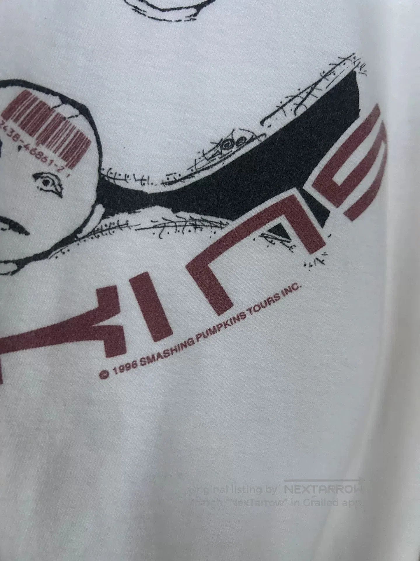 Vintage Vintage The Smashing Pumpkins 90s Tee. Size US M / EU 48-50 / 2 - 2 Thumbnail
