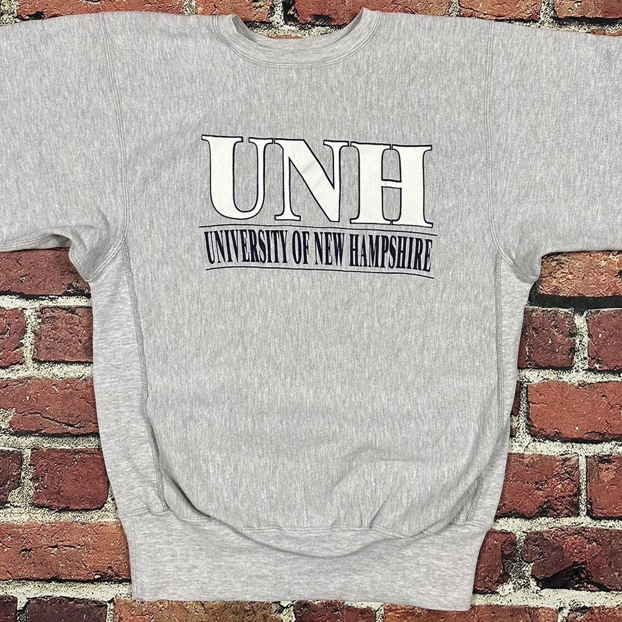 Champion Vintage University New Hampshire Reverse Weave Sweatshirt Size US XL / EU 56 / 4 - 2 Thumbnail