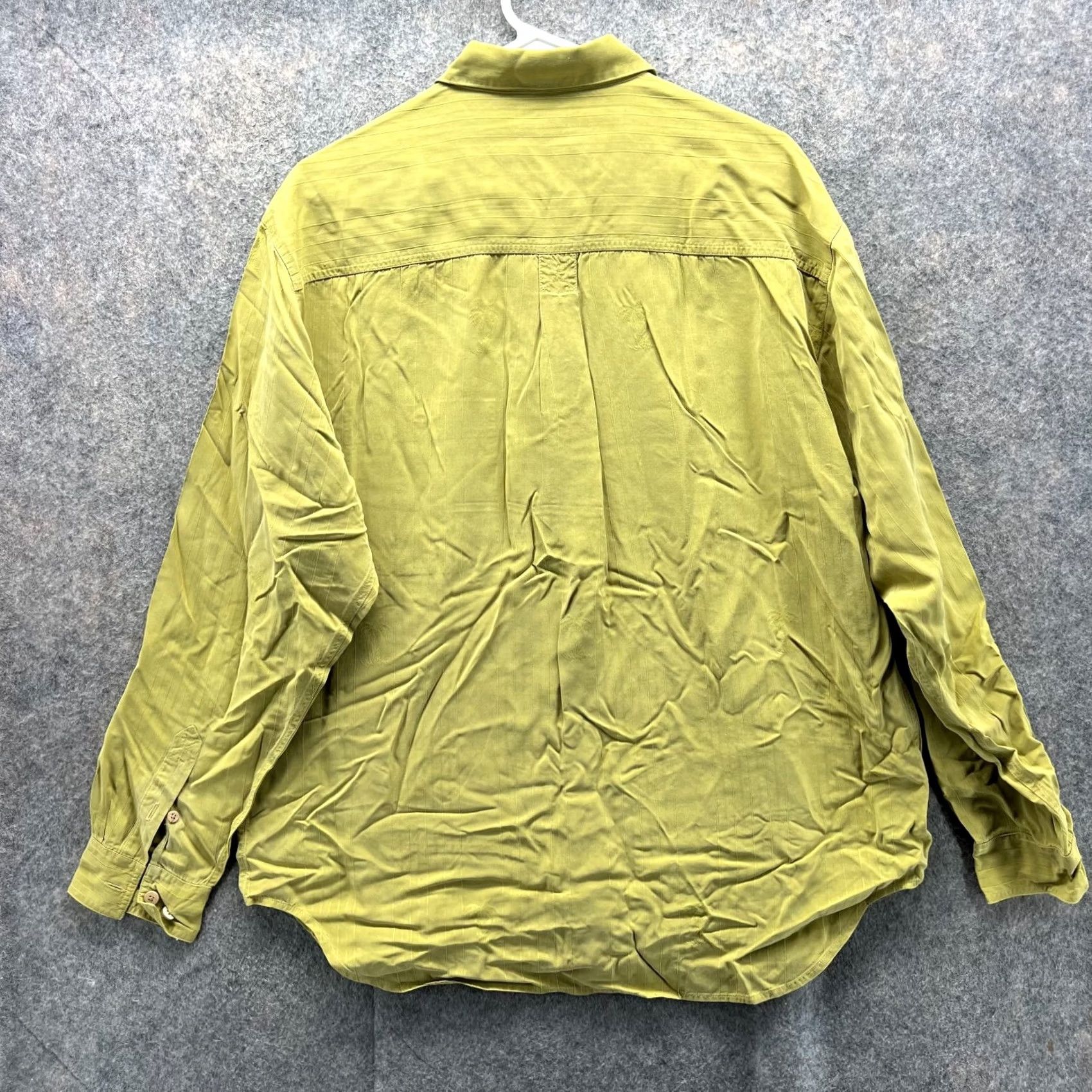 Tommy Bahama VINTAGE Tommy Bahama Shirt Men Medium Adult Green Casual Button Down Silk Pocket Vtg Size US M / EU 48-50 / 2 - 2 Thumbnail