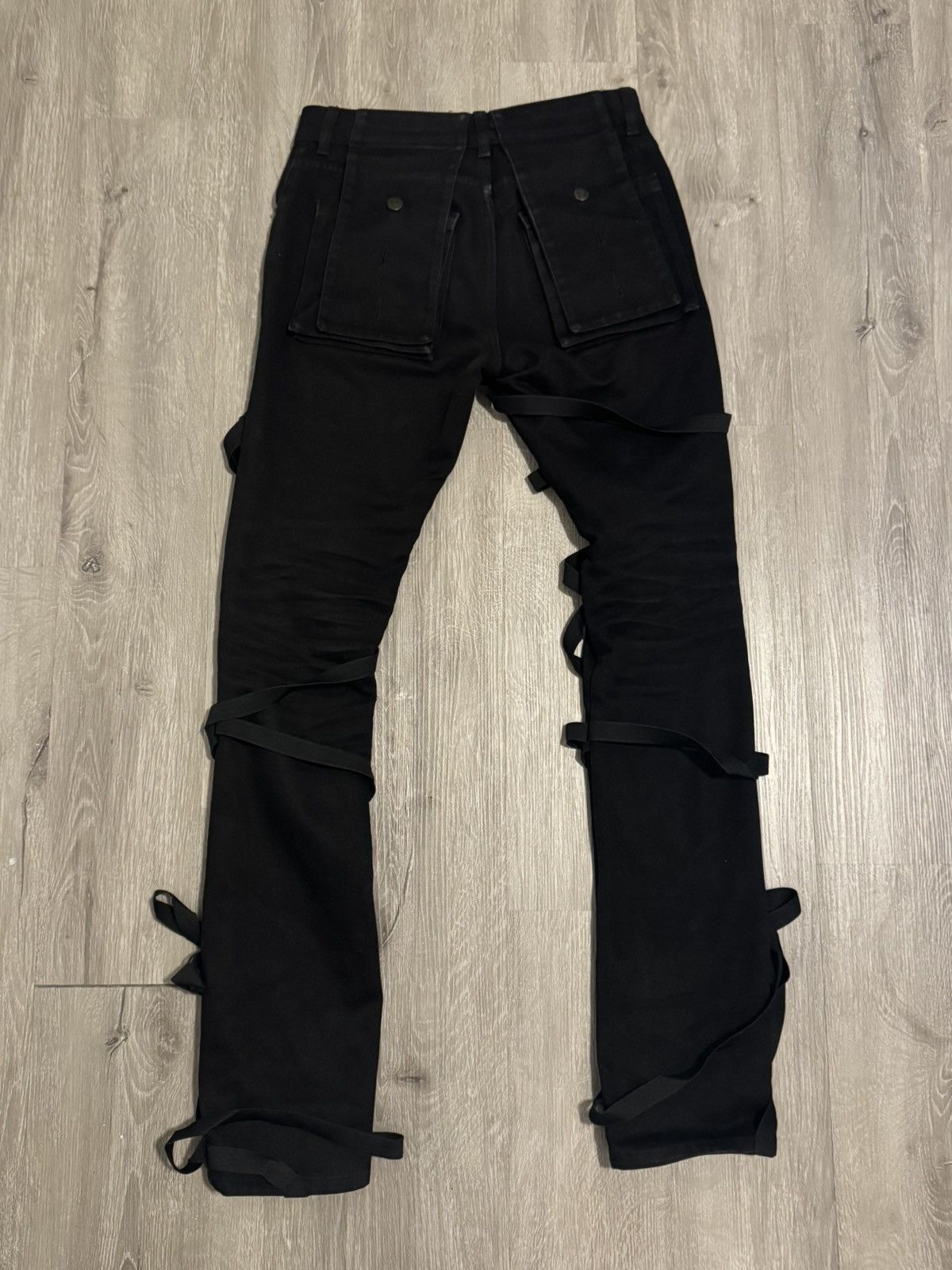Helmut Lang Helmut Lang Sample SS04 Bondage “Mummy” Denim Size US 29 - 3 Thumbnail