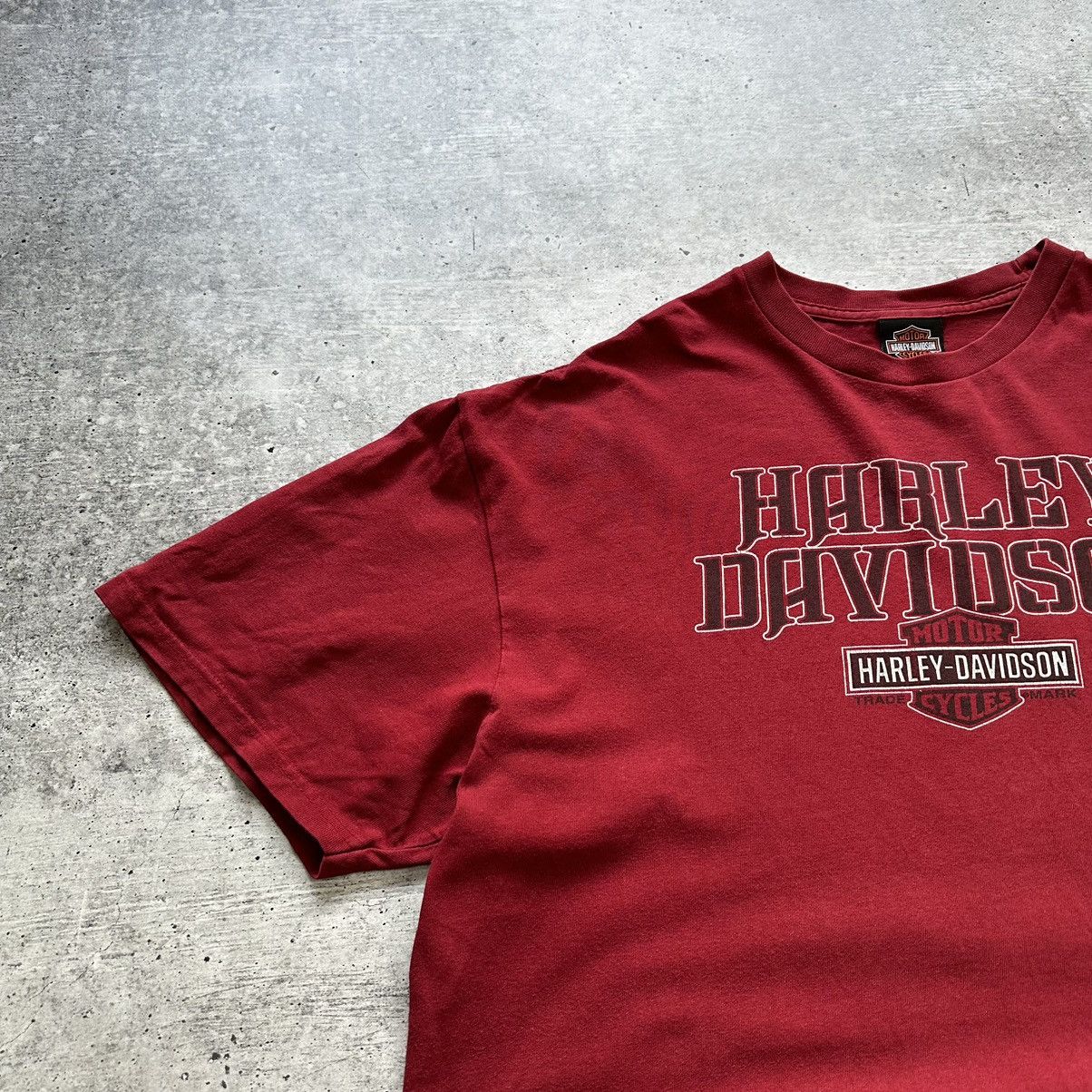 Vintage Harley Davidson T-shirt Red Men’s Size 2XL Size US XXL / EU 58 / 5 - 2 Thumbnail