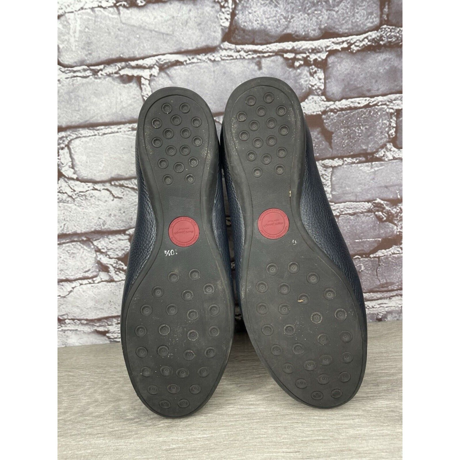 Joseph Marc Joseph New York Grand Street Blue Leather Loafers Women Size US 10.5 / IT 40.5 - 16 Thumbnail