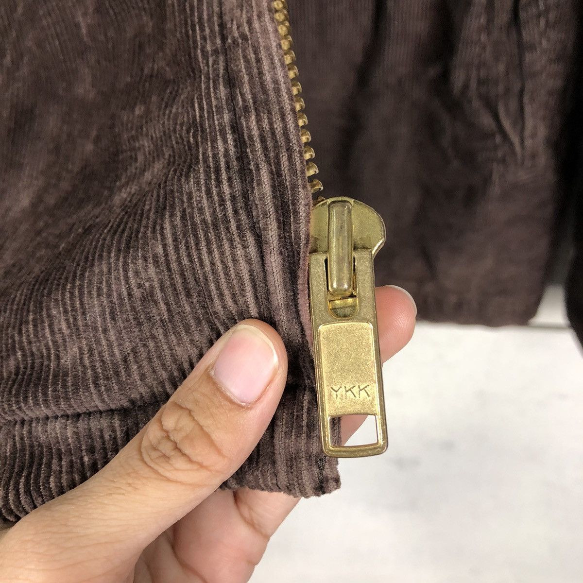 📌Vintage Corduroy Bomber Biker Jacket Gap Shearling