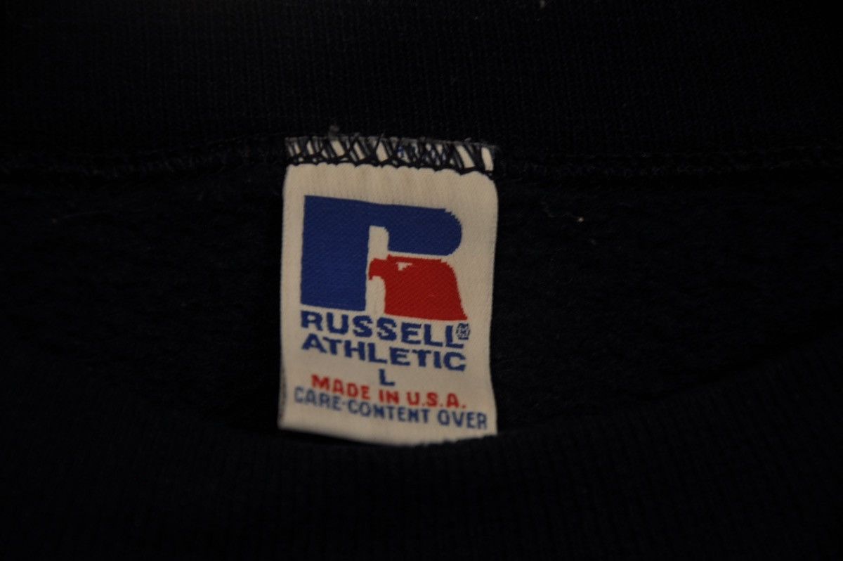 Russell Athletic × Vintage Vintage Navy Oklahoma State Russell Sweatshirt Size US L / EU 52-54 / 3 - 2 Thumbnail