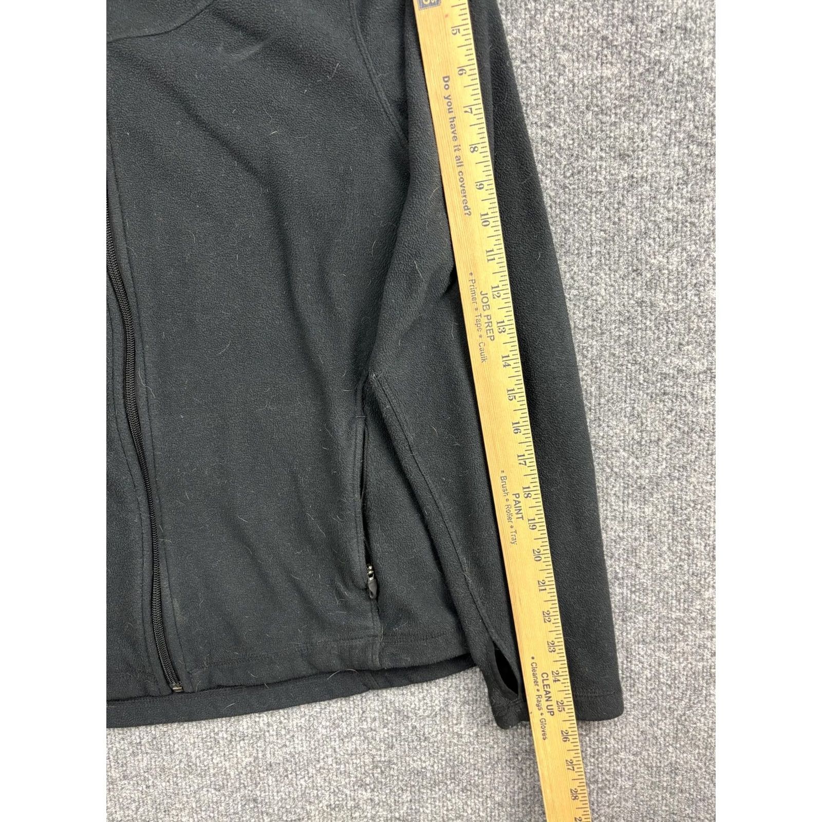 Nike Nike Therma-FIT Jacket Womens XL Black Full Zip Fleece Pockets Running Athletic Secure Zipped Pockets Office Casual Womens XL Black Therma-FIT Jacket Size XL / US 12-14 / IT 48-50 - 5 Thumbnail