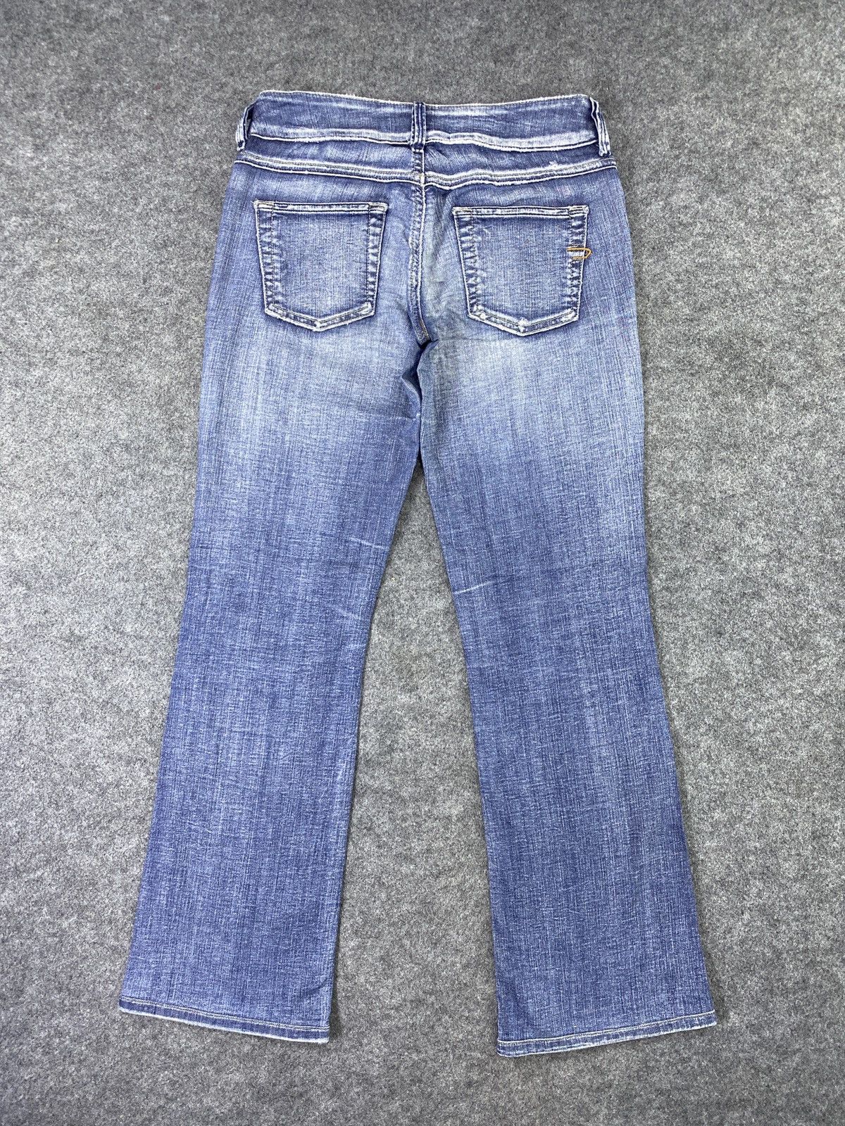 Diesel × Jean × Vintage Diesel Distressed Blue Wash Jeans - J1034 Size 28" / US 6 / IT 42 - 4 Thumbnail