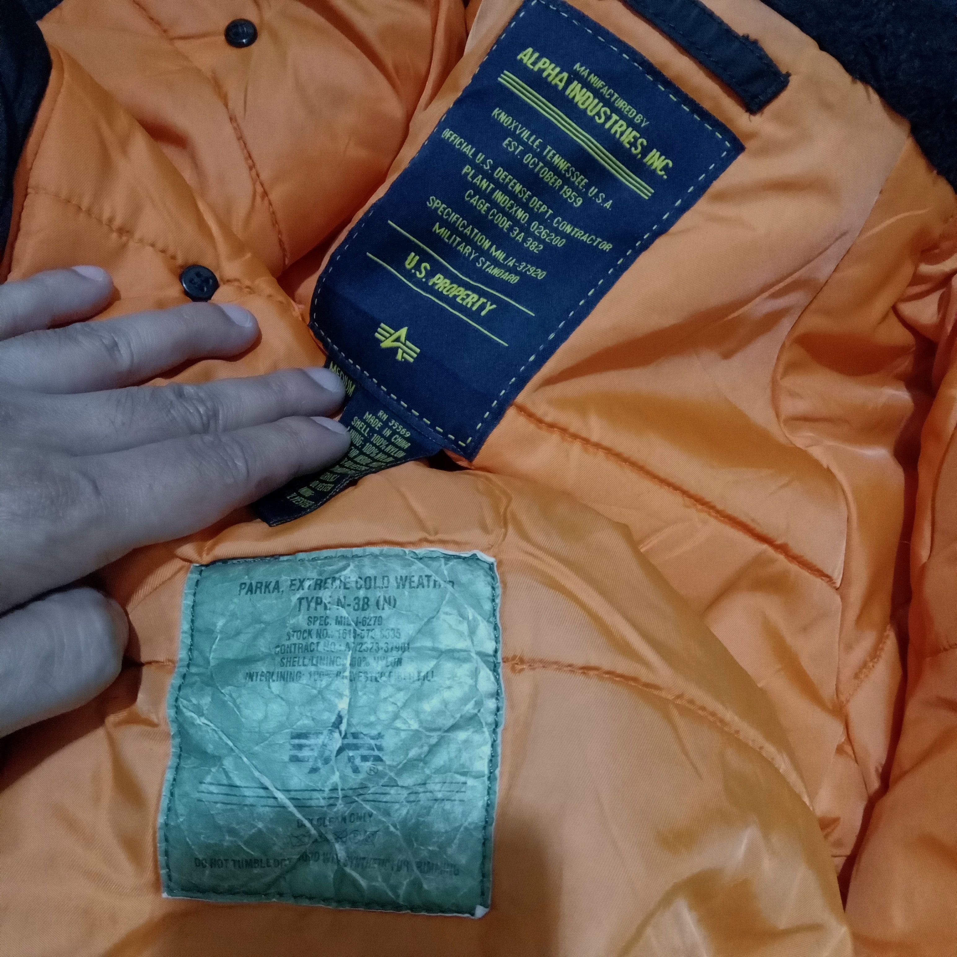 Alpha Industries Alpha Industries Military Parka Jacket Size US M / EU 48-50 / 2 - 8 Thumbnail