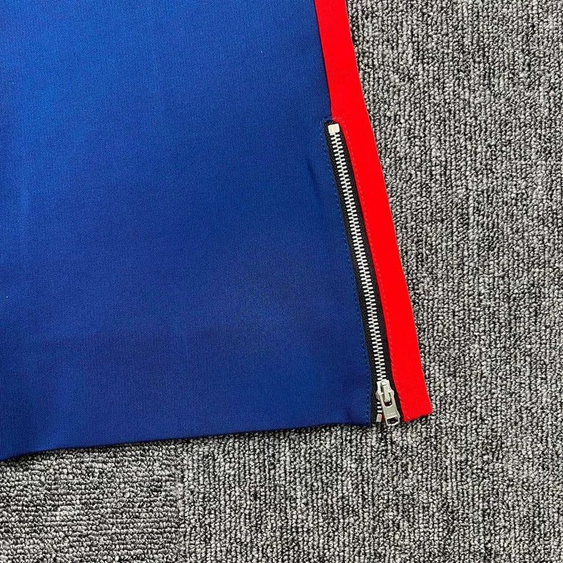Gucci Gucci Red and blue color matching Weila casual pants 2504-N Size 24" / US 00 / IT 34 - 4 Thumbnail
