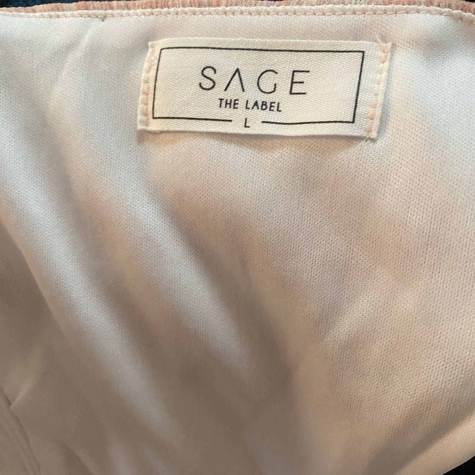 Sage Sage the Label Maxi Cut-out Halter Dress SZ. L Pink Size L / US 10 / IT 46 - 5 Thumbnail