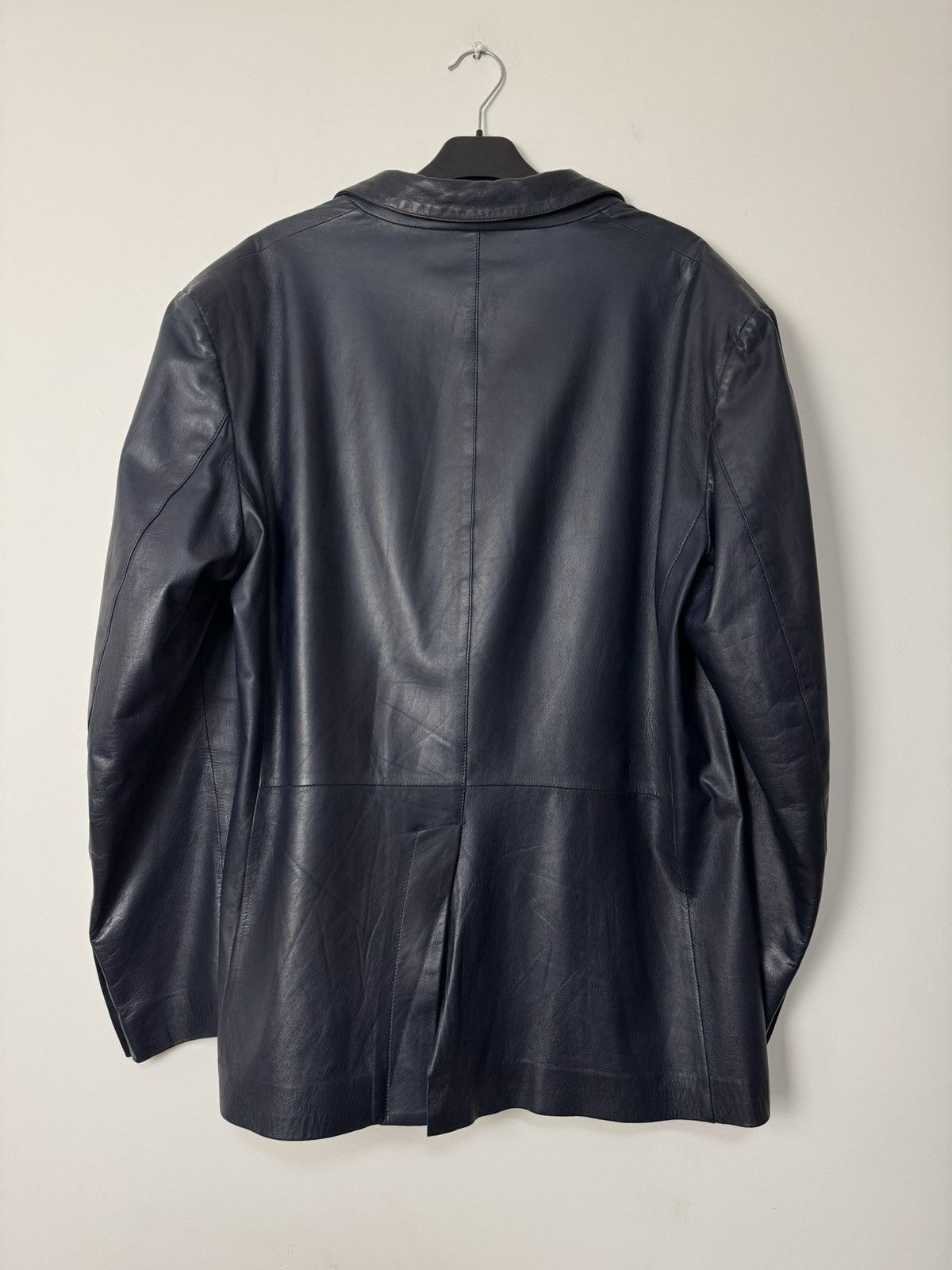 Bruno Magli Bruno Magli Real Leather Blazer Luxury Italian Designer Size 48R - 10 Thumbnail