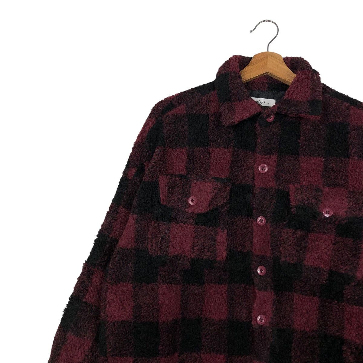 Japanese Brand Vintage Flamme Shirt Jacket Wego Tartan Design Issey Miyake Size US M / EU 48-50 / 2 - 8 Thumbnail
