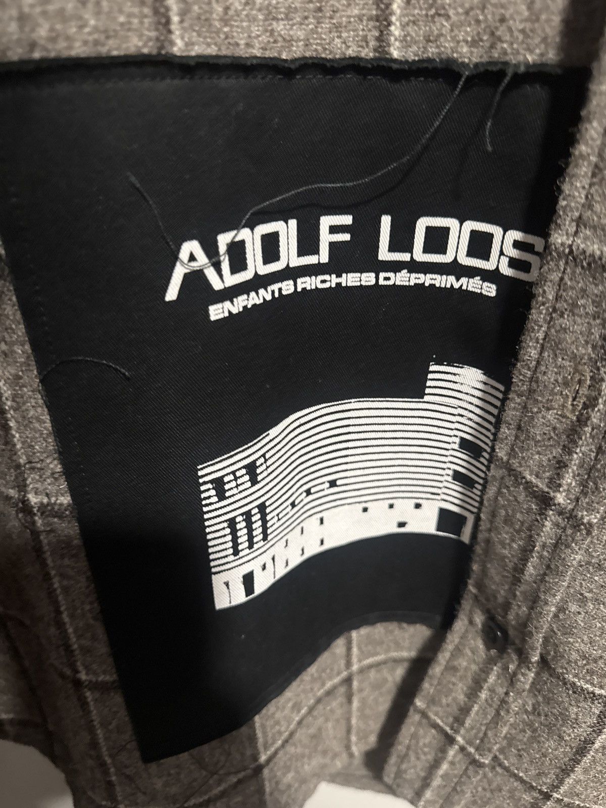 Enfants Riches Deprimes Enfants Riches Déprimés AW21 Adolf Loos Patch Shirt Size US L / EU 52-54 / 3 - 5 Thumbnail
