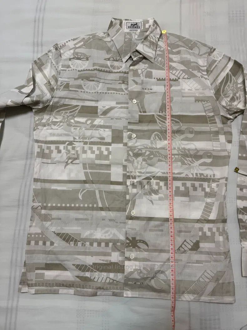 Hermes Hermes size 39 Classic pattern shirt Size US M / EU 48-50 / 2 - 5 Thumbnail