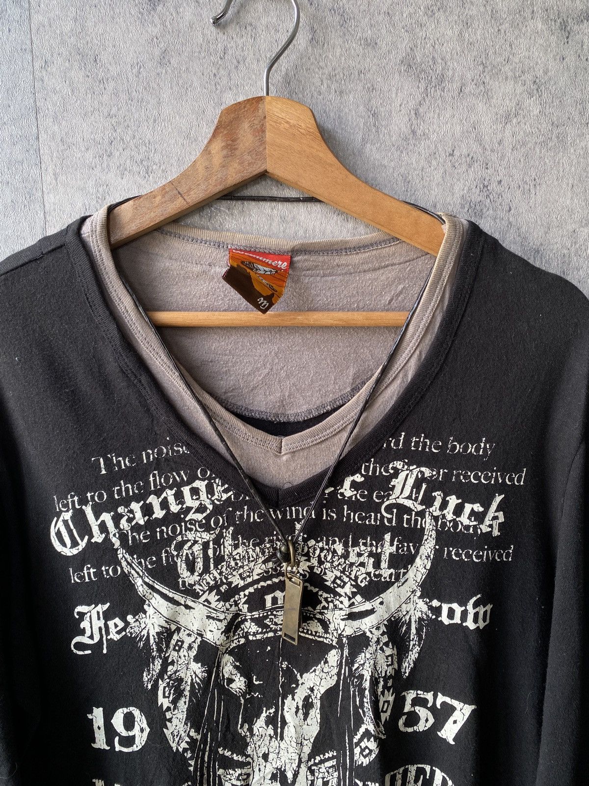 Tornado Mart Beaummere Poem Design Long Sleeve Shirt Size US M / EU 48-50 / 2 - 3 Thumbnail