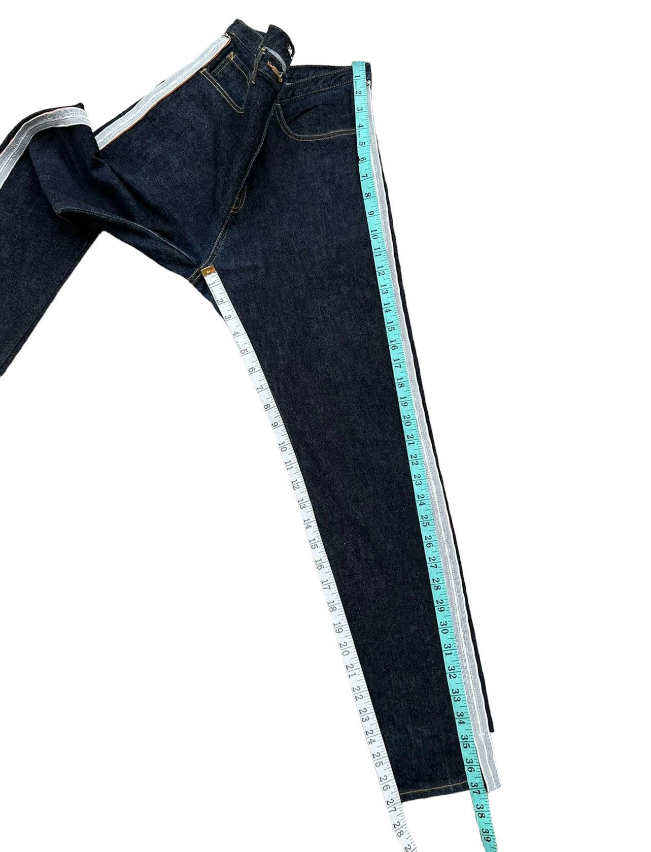 Sasquatchfabrix Sasquatchfabrix Japan Side Tape Cropped Denim Jeans Size US 32 / EU 48 - 5 Thumbnail