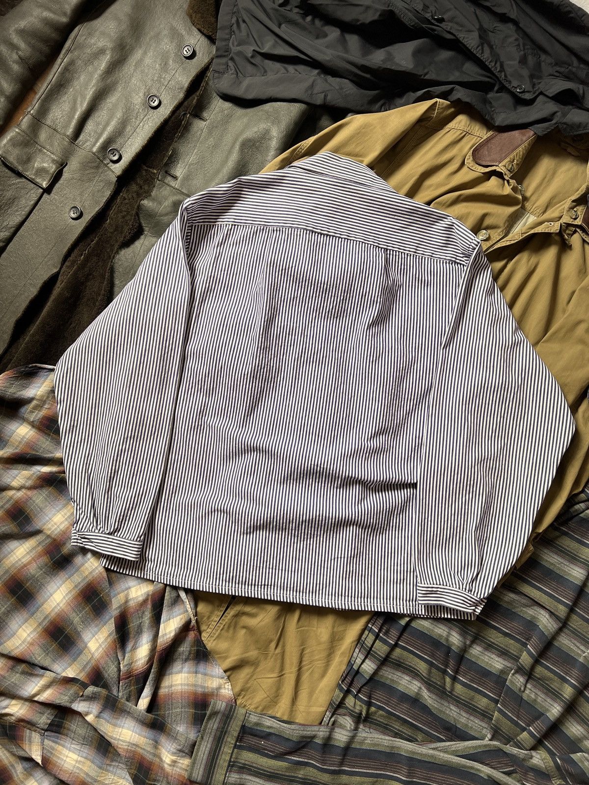 Le Laboureur Vintage Striped Workwear Chore Jacket Vetra Antique Robe Size US XL / EU 56 / 4 - 11 Thumbnail